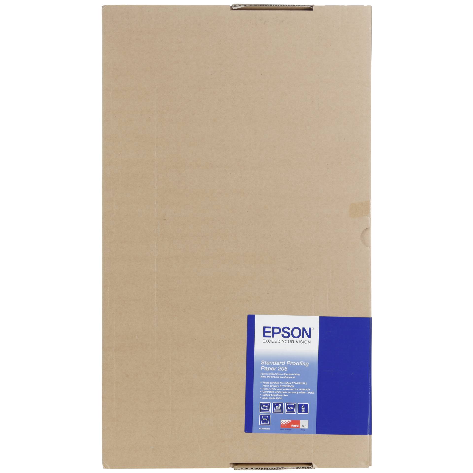 Epson Standard Proofing Paper A3+, 100 Sheet, 205g S045005