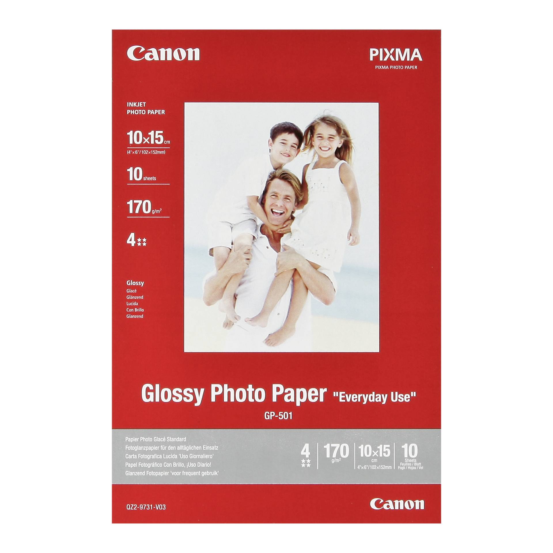 Canon GP-501 10x15, glossy 170 g, 10 Sheets