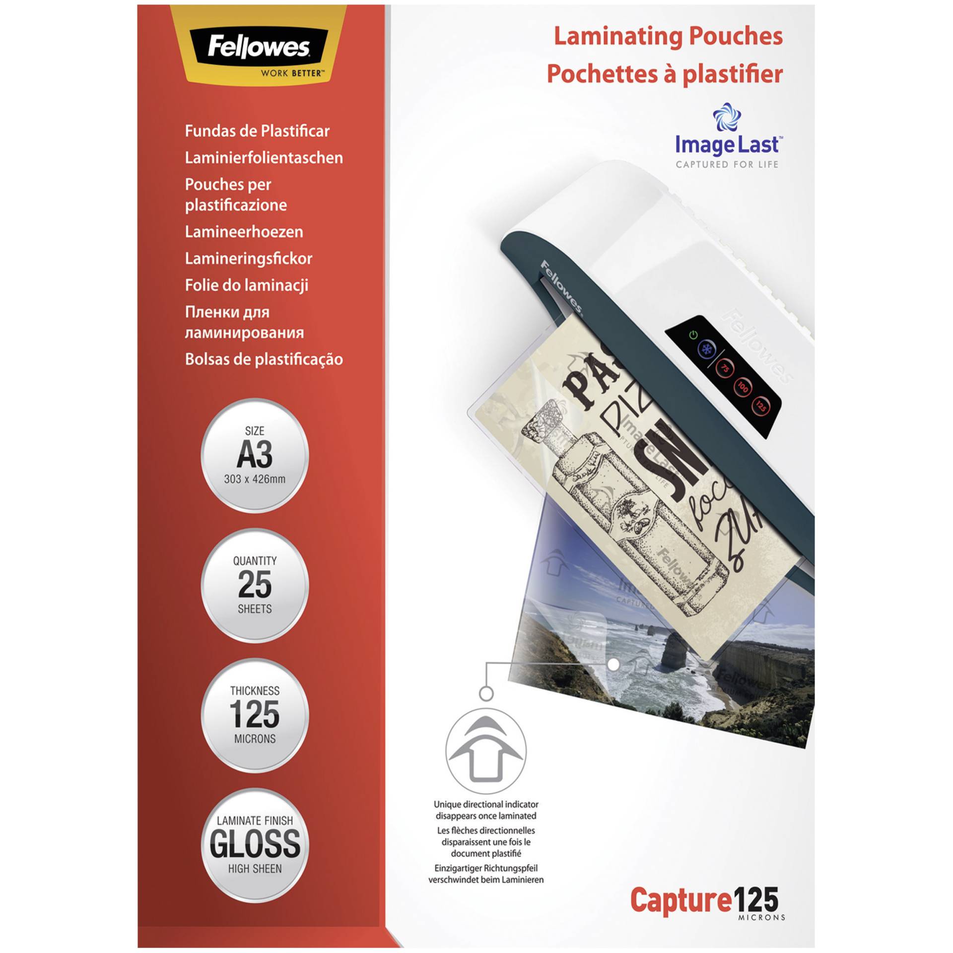 Fellowes ImageLast A3 125 micron 25-pack