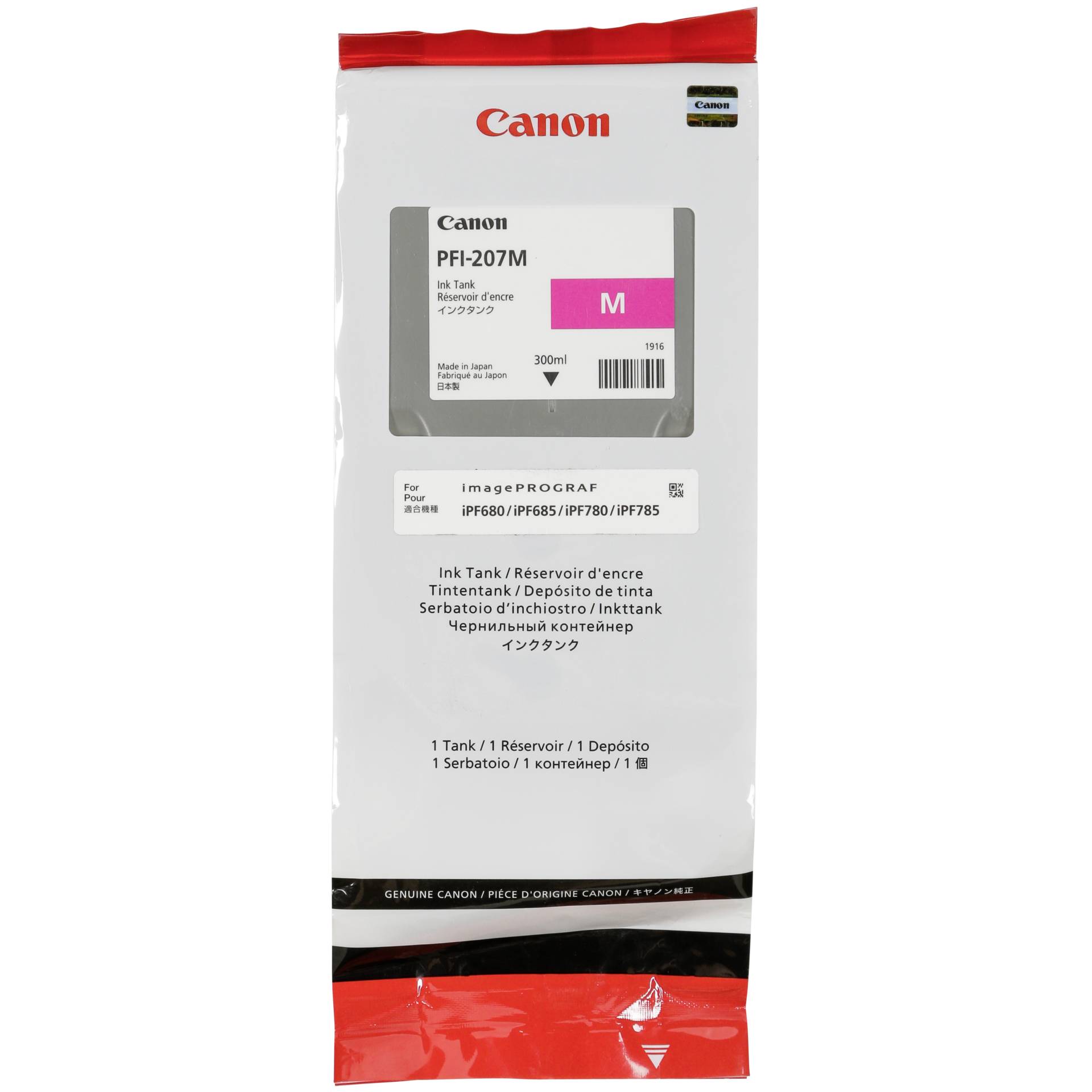 Canon PFI-207 M ink magenta