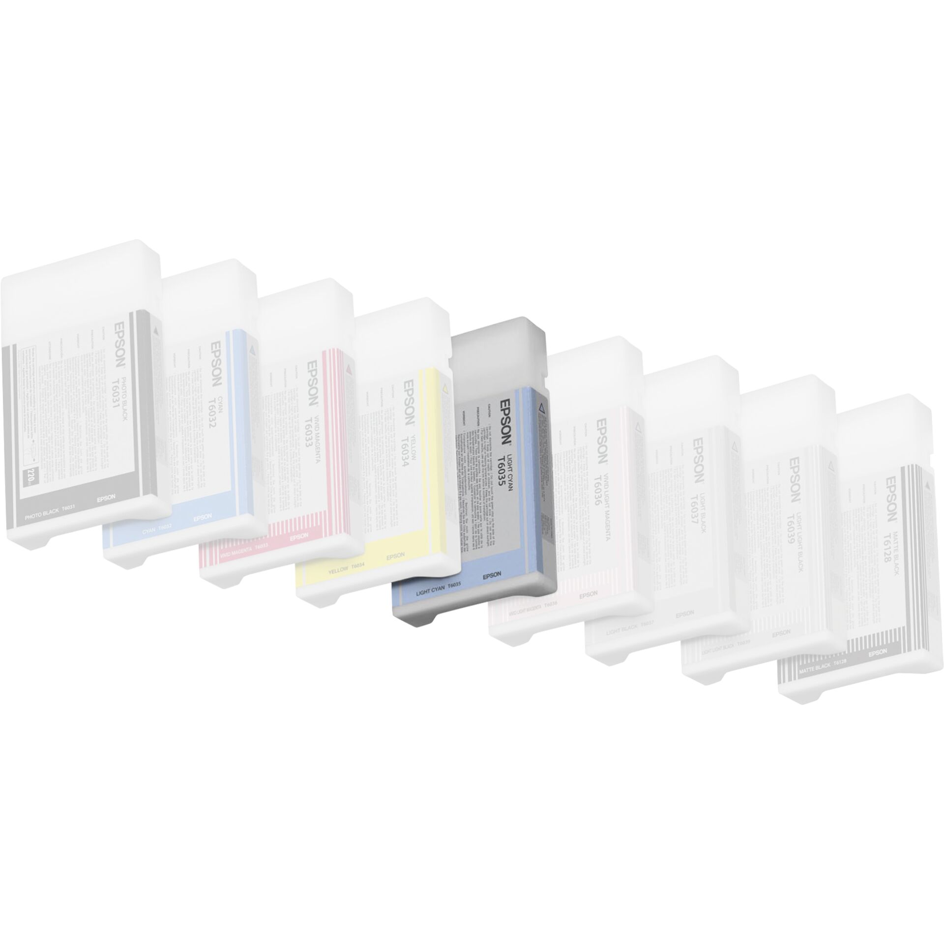 Epson ink cartridge light cyan T 603 220 ml T 6035