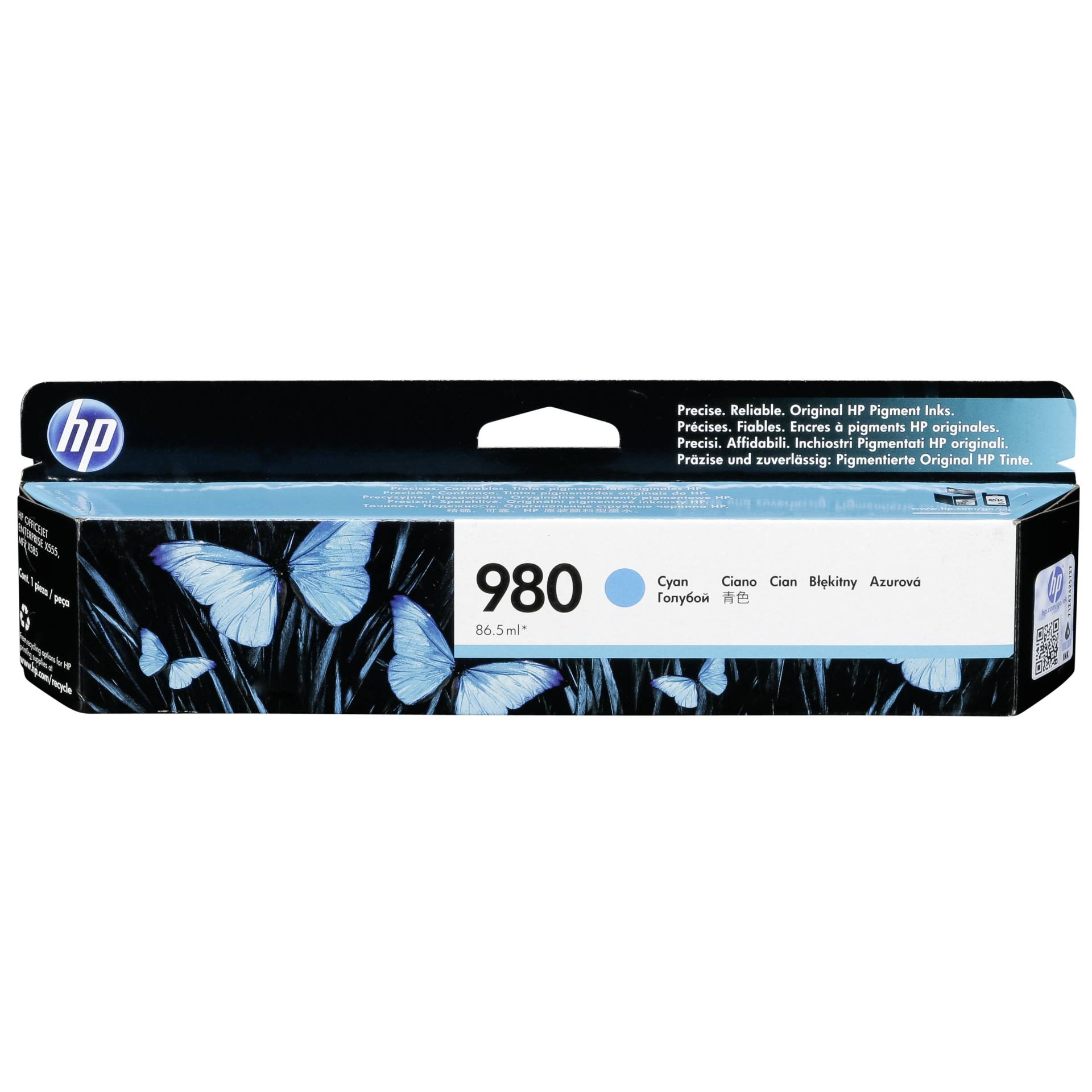 HP D8J07A ink cartridge cyan No. 980
