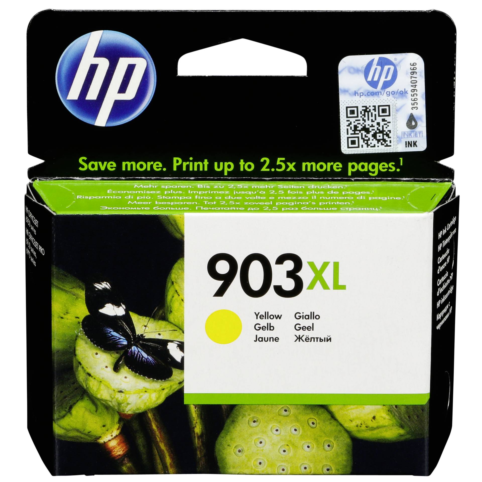 HP T6M11AE ink cartridge yellow No. 903 XL