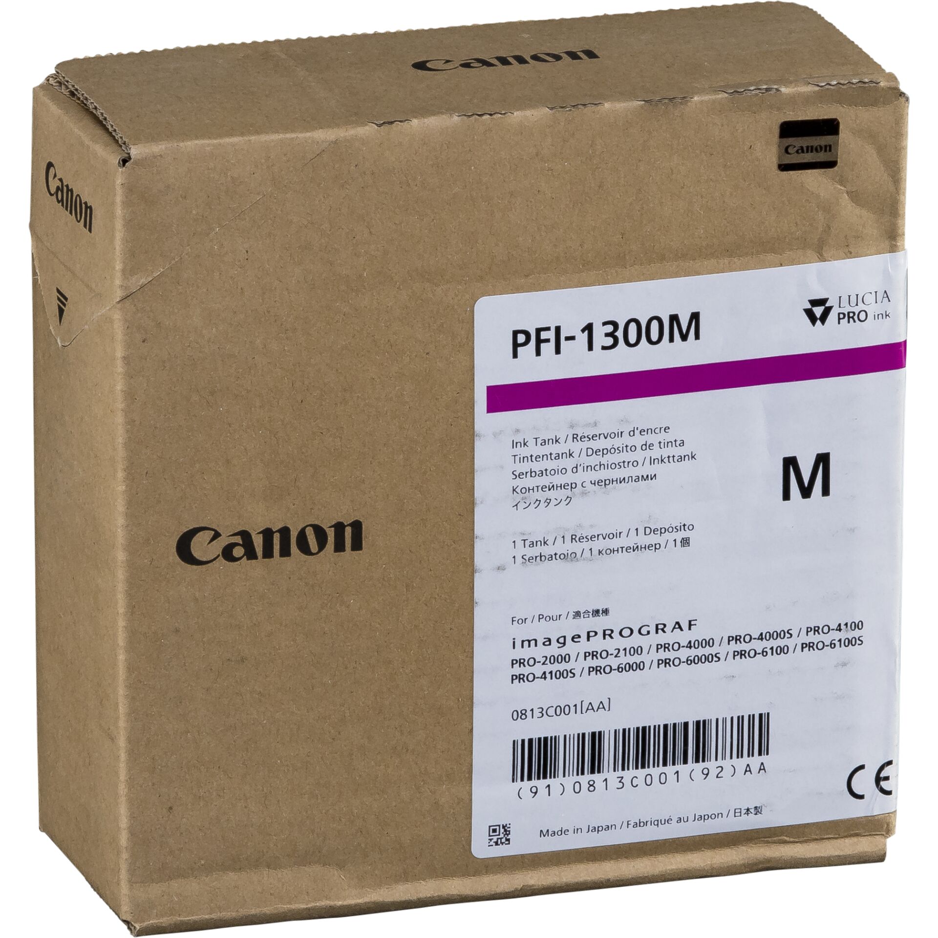 Canon PFI-1300 ink magenta 330 ml