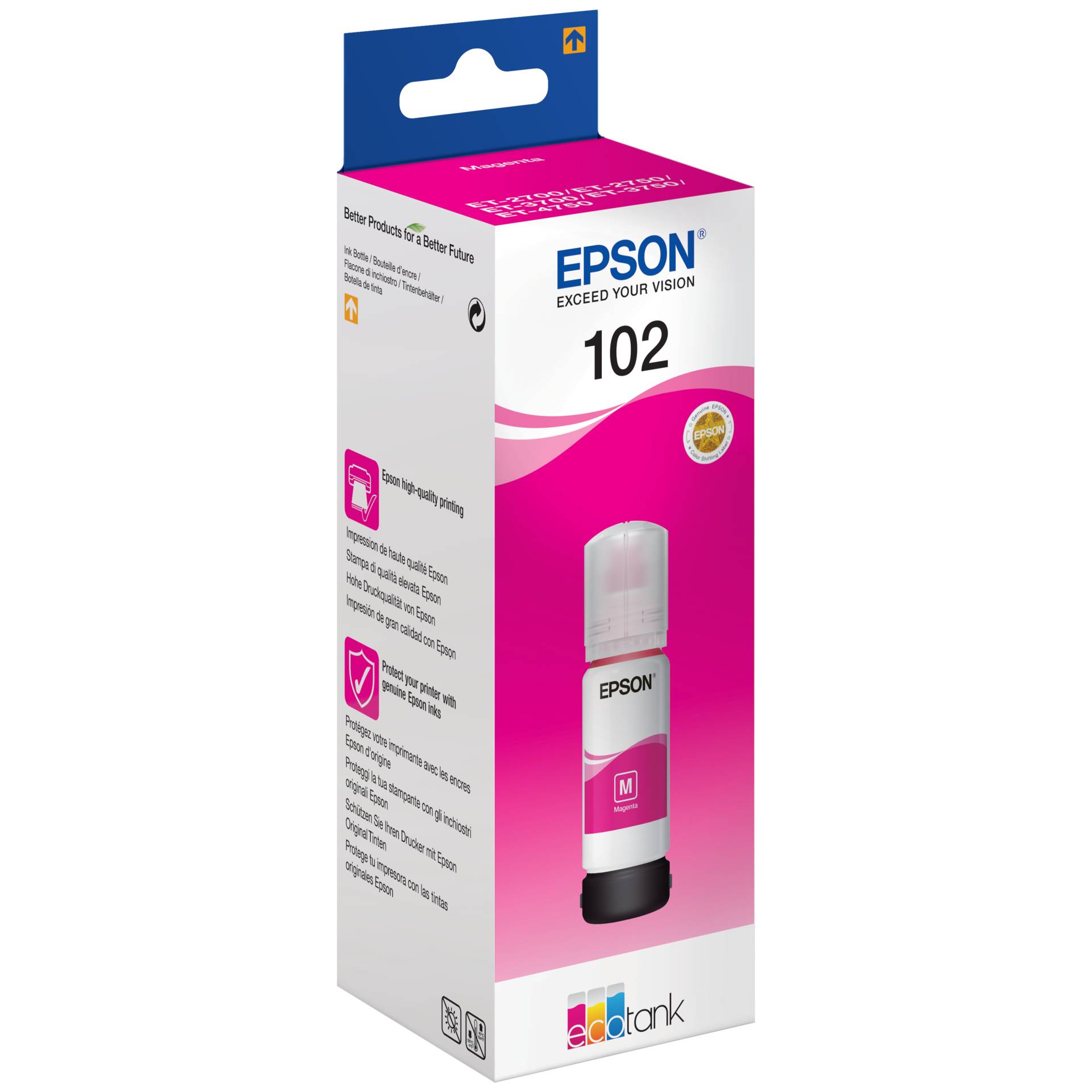 Epson EcoTank magenta T 102 70 ml T 03R3