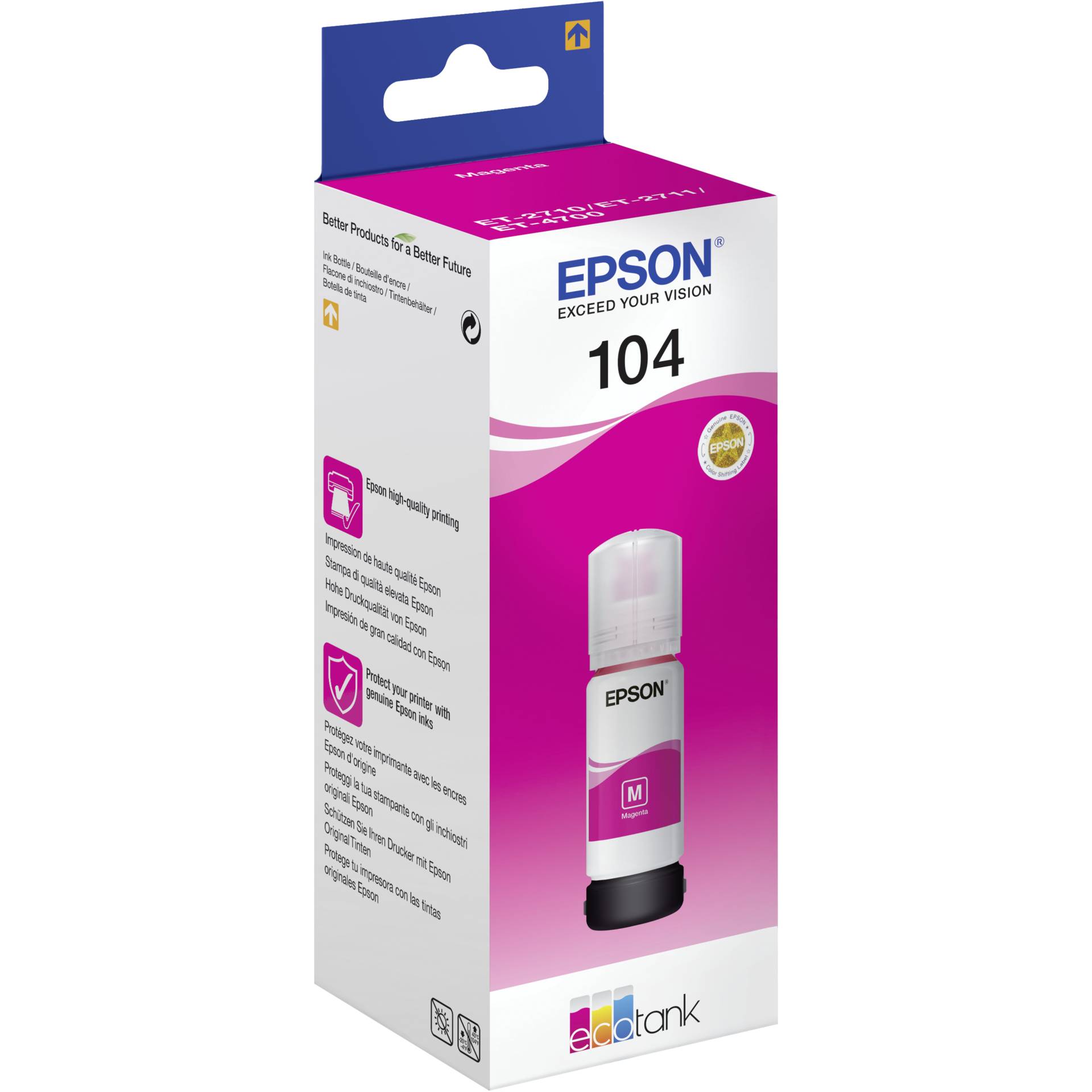 Epson EcoTank magenta T 104 65 ml T 00P3