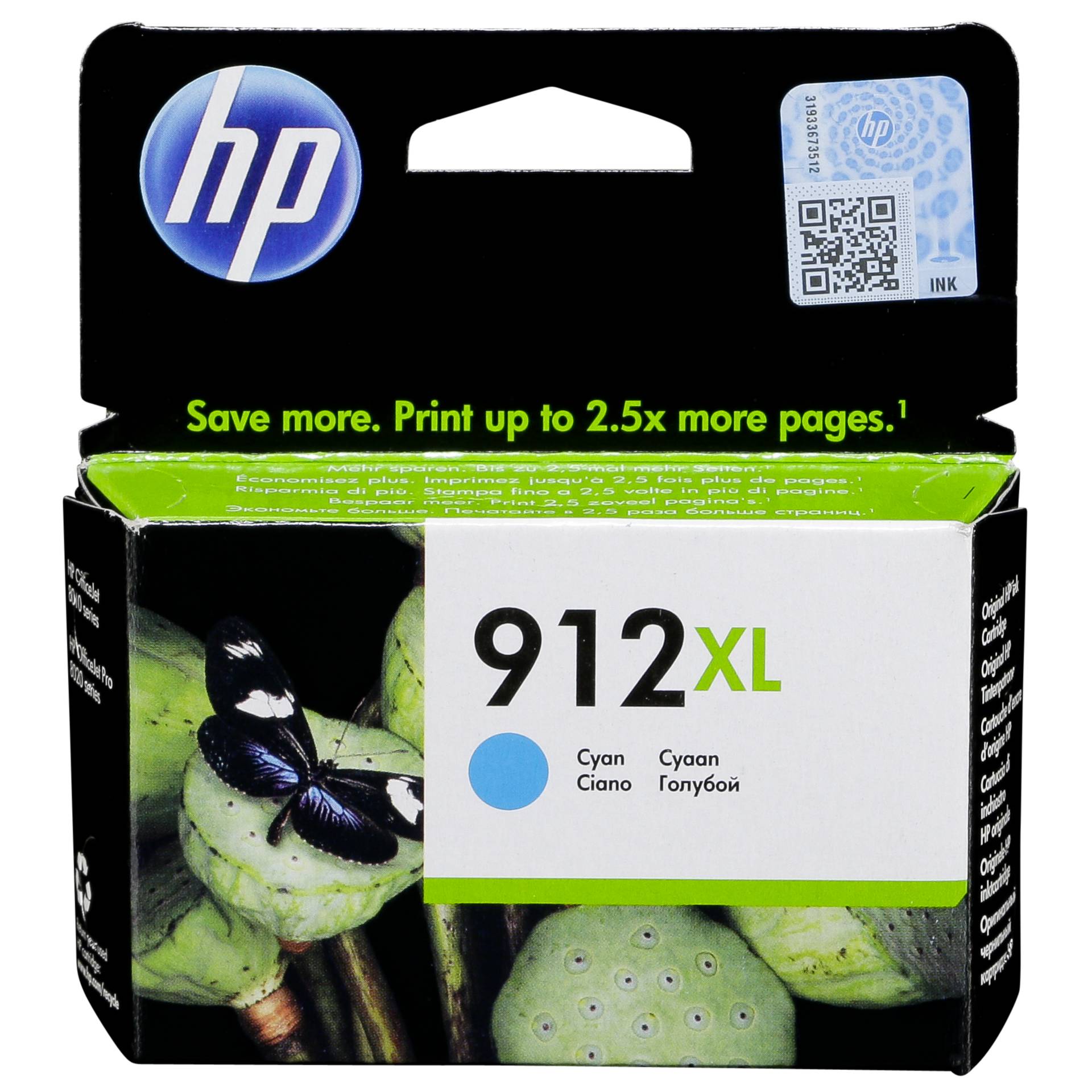 HP 3YL81AE ink cartridge cyan No. 912 XL