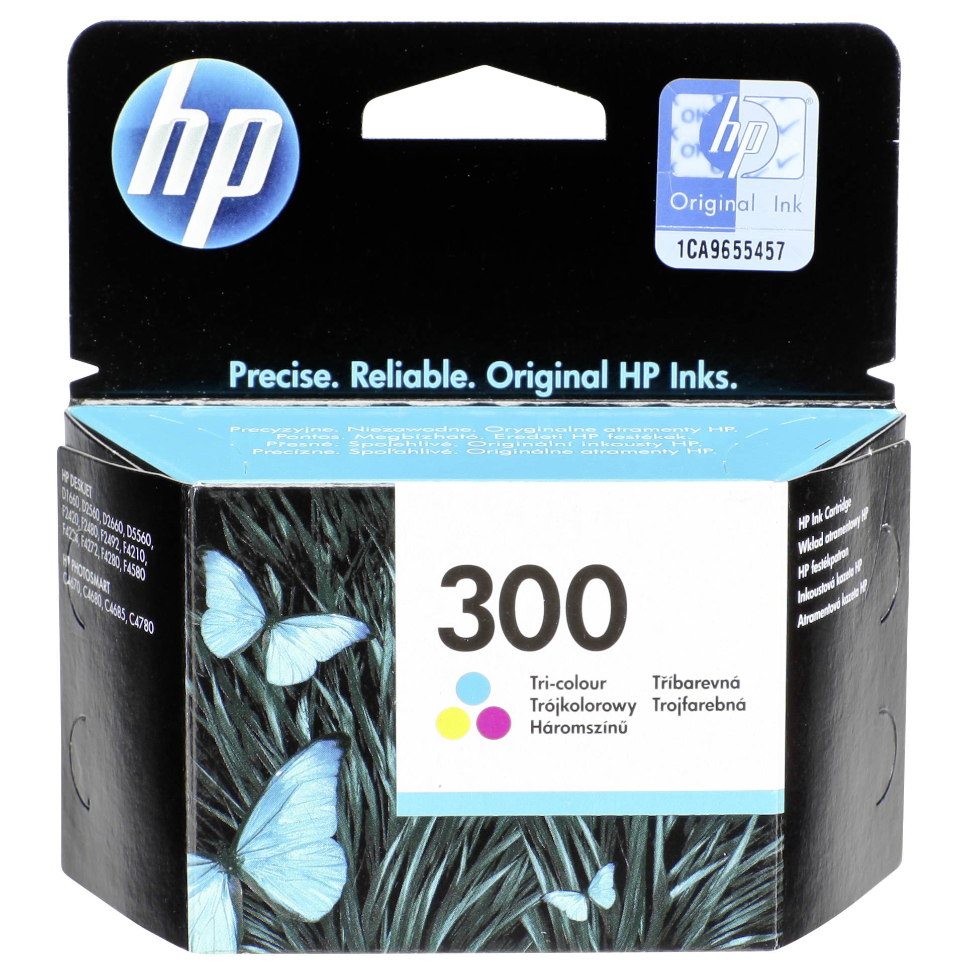 HP CC 643 EE ink cartridge 3-colors No. 300
