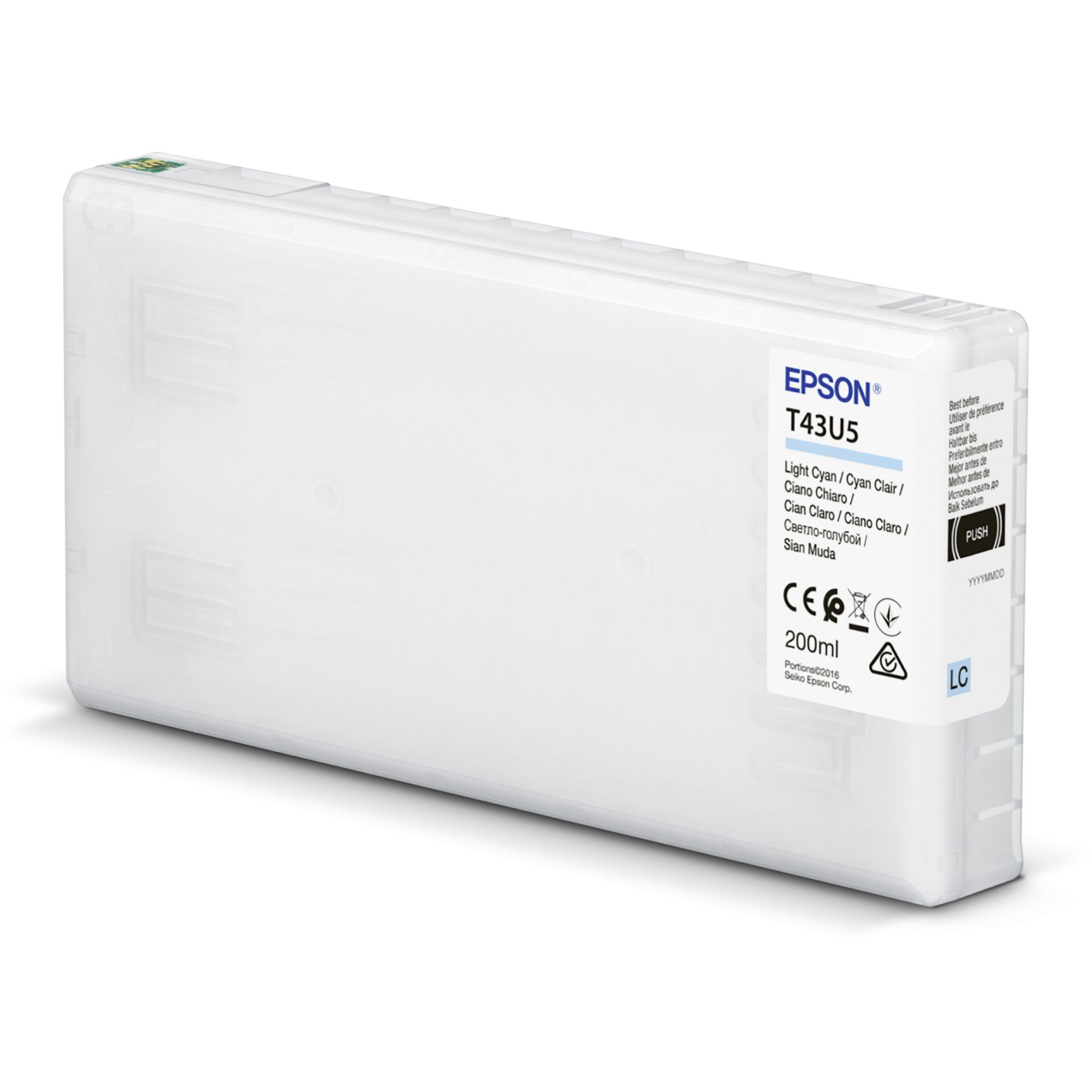 Epson ink cartridge light cyan T 43U 200 ml T 43U5