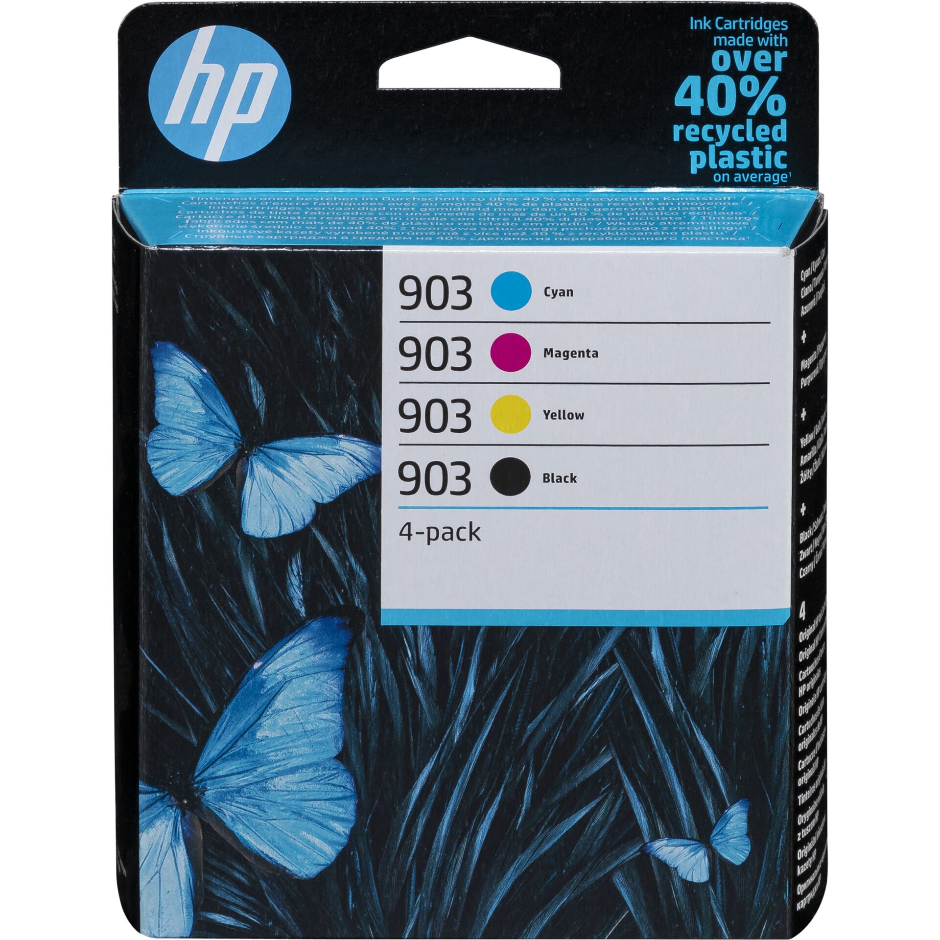 HP 6ZC73AE 4-Pack BK/C/M/Y No. 903