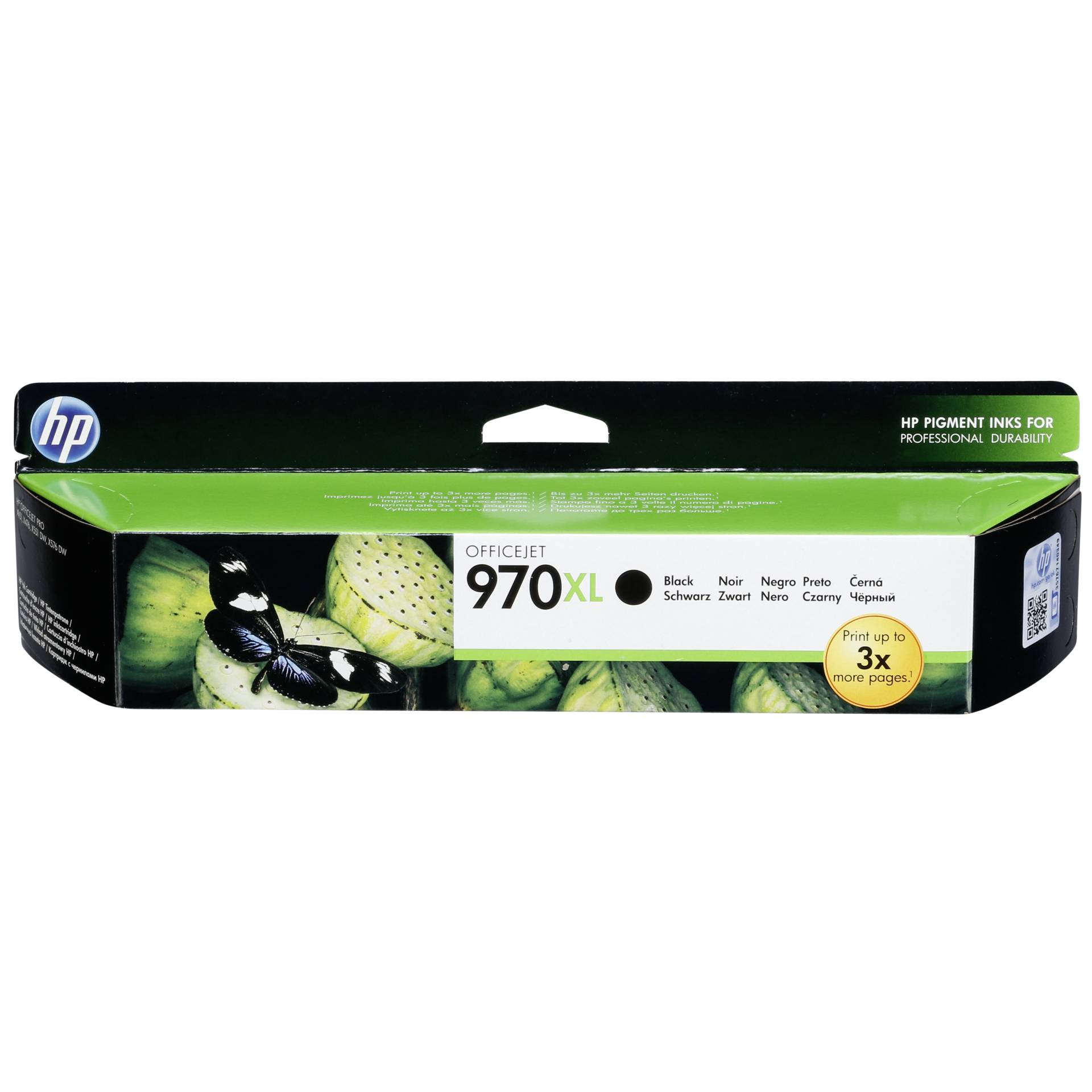 HP CN 625 AE ink cartridge black No. 970 XL