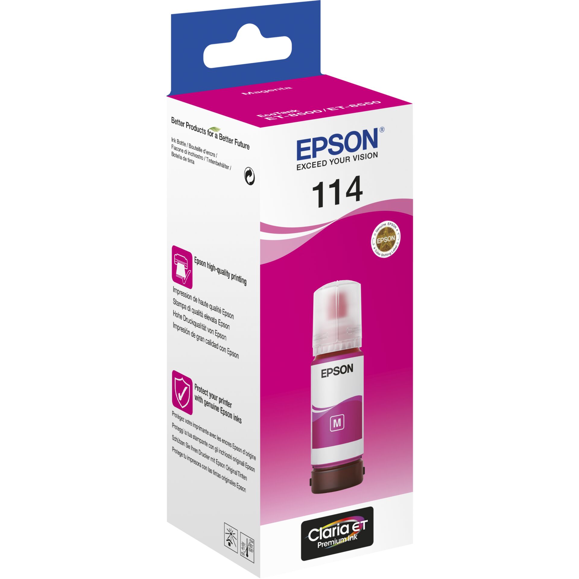 Epson EcoTank magenta T 114 70 ml T 07B3