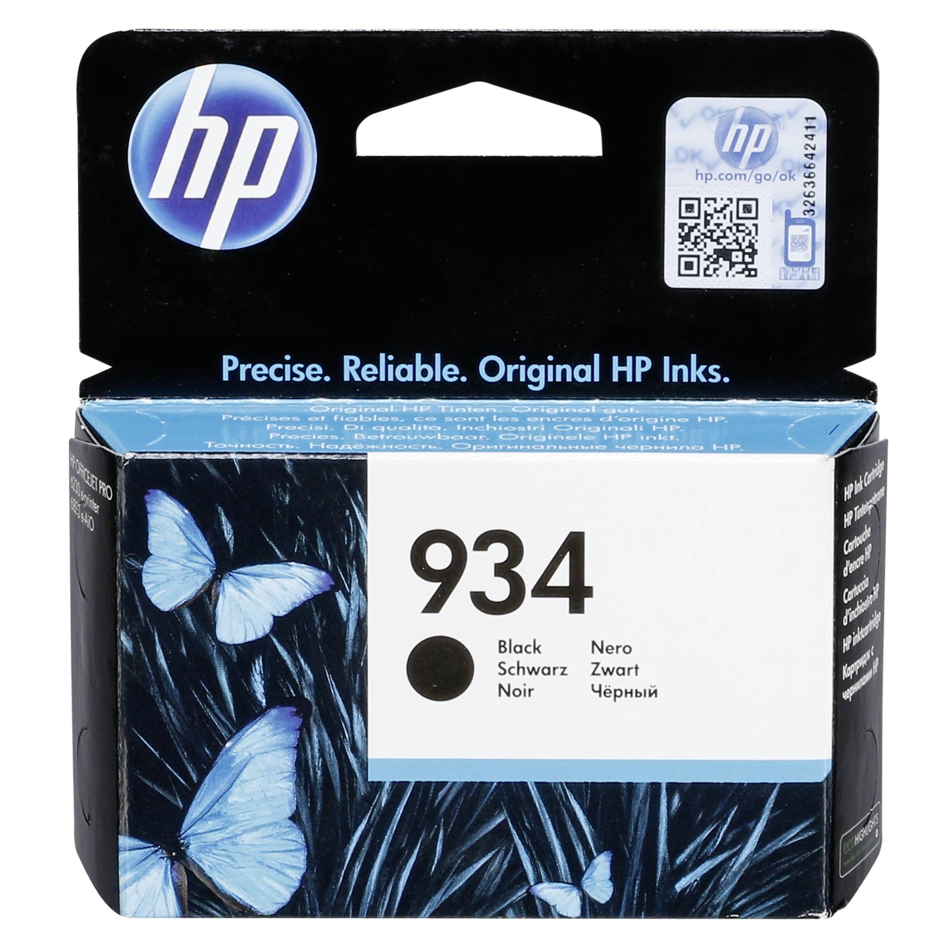 HP C2P19AE ink cartridge black No. 934