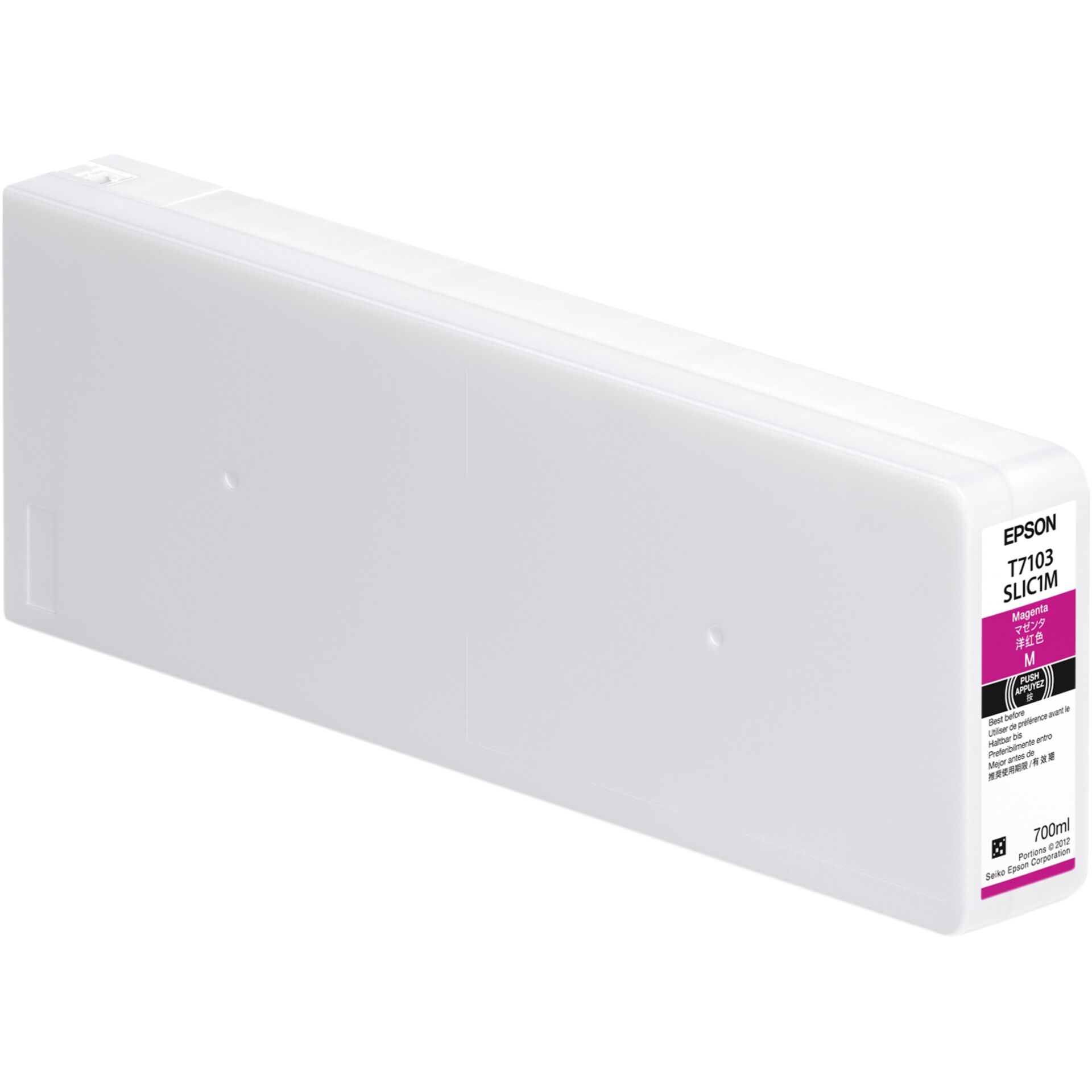 Epson ink cartridge magenta T 710 700 ml T 7103
