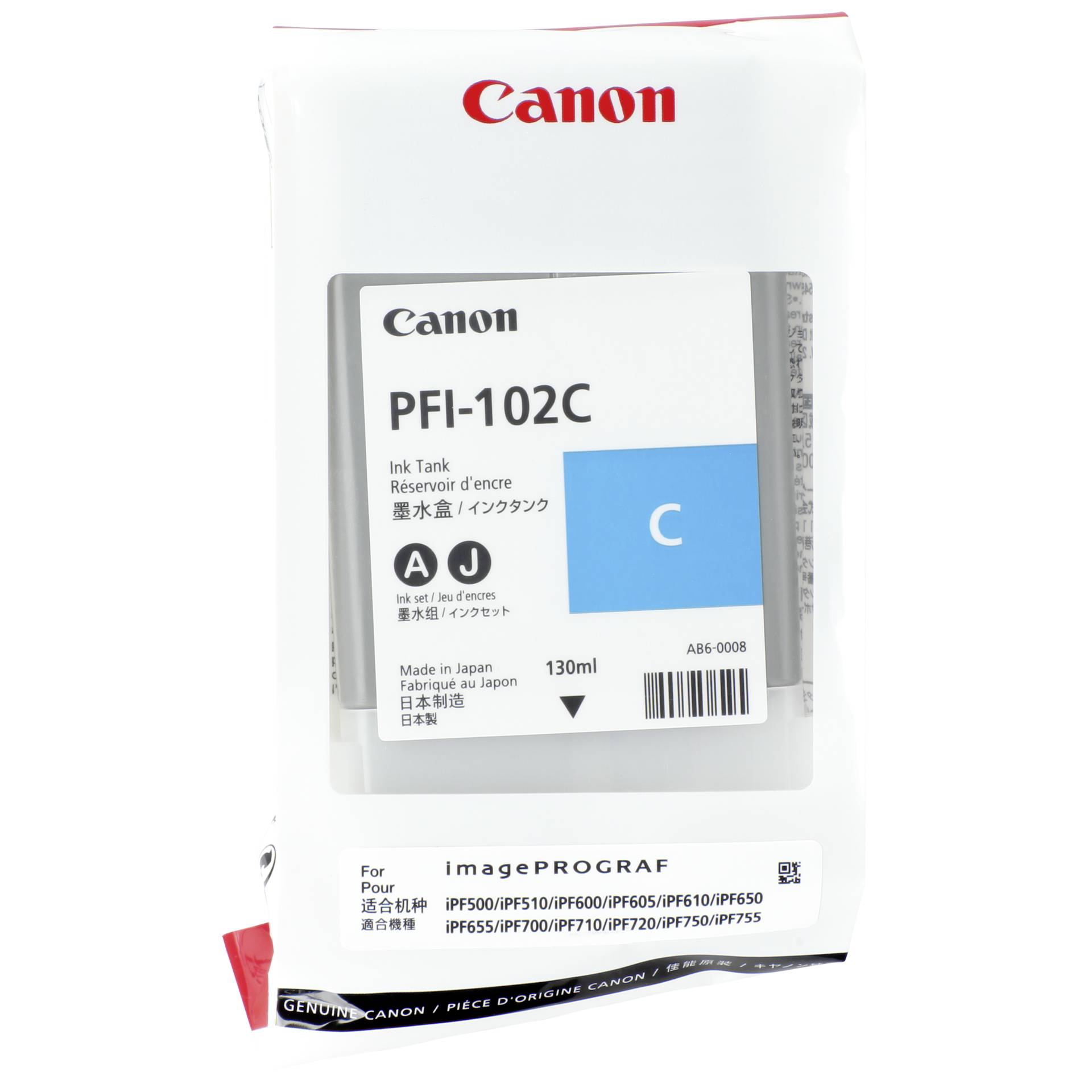 Canon PFI-102 C ink cyan