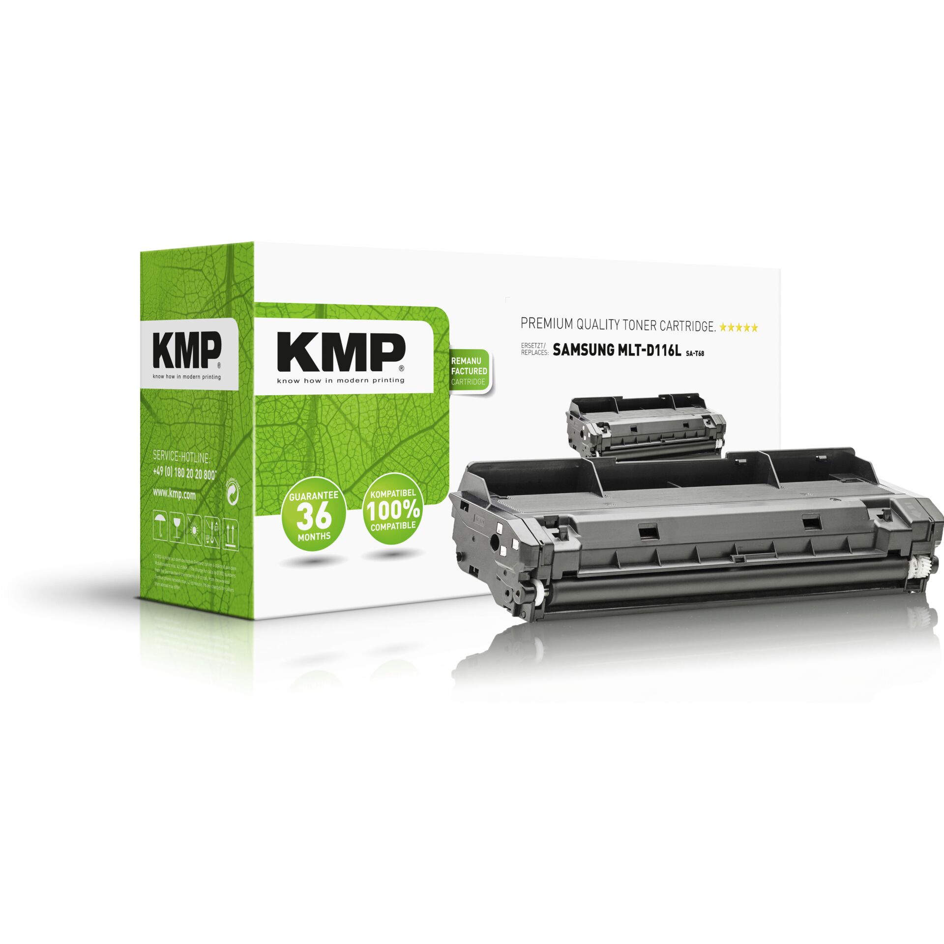 KMP SA-T68 Toner black compatible to Samsung MLT-D116L