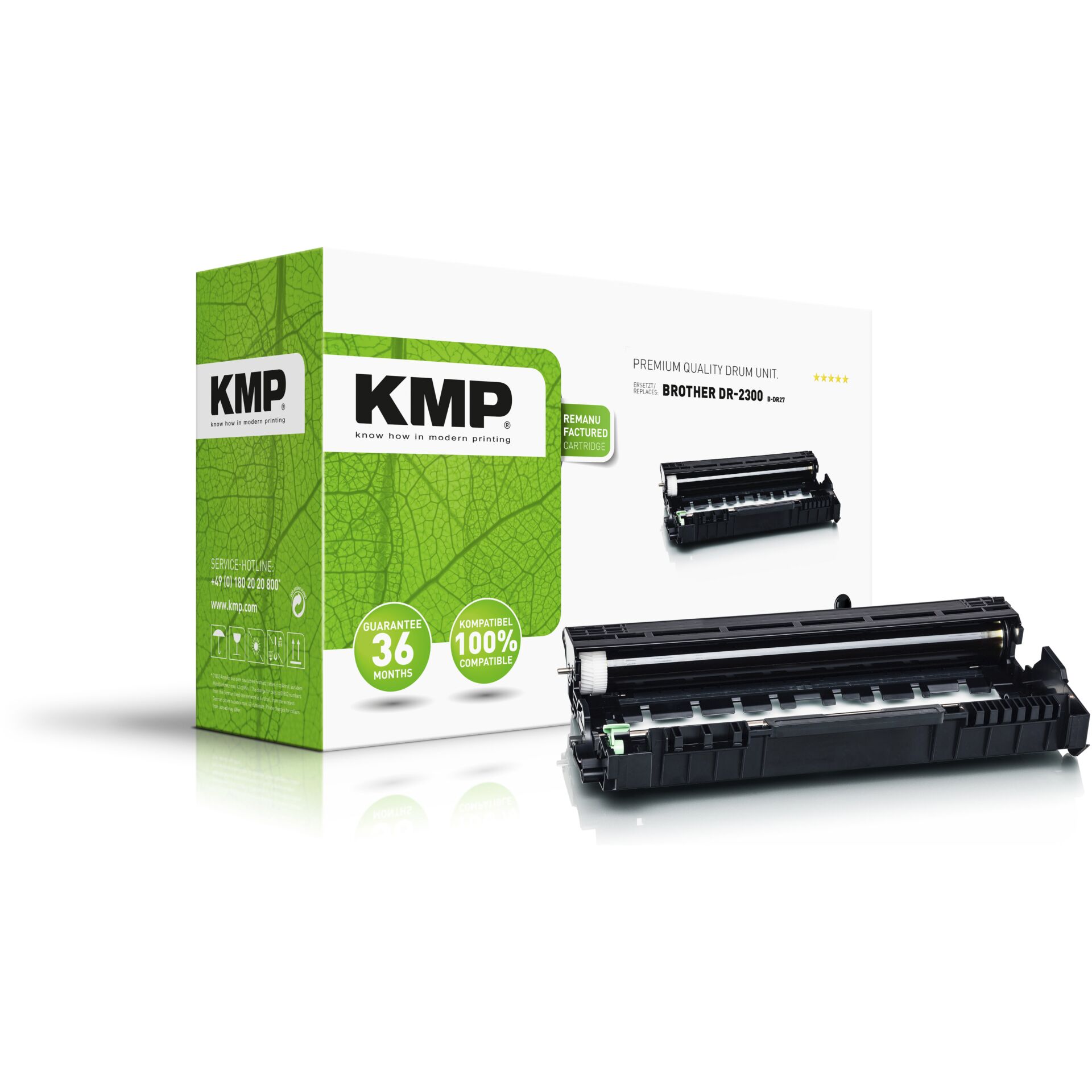 KMP B-DR27 Drum Unit compatible with Brother DR-2300