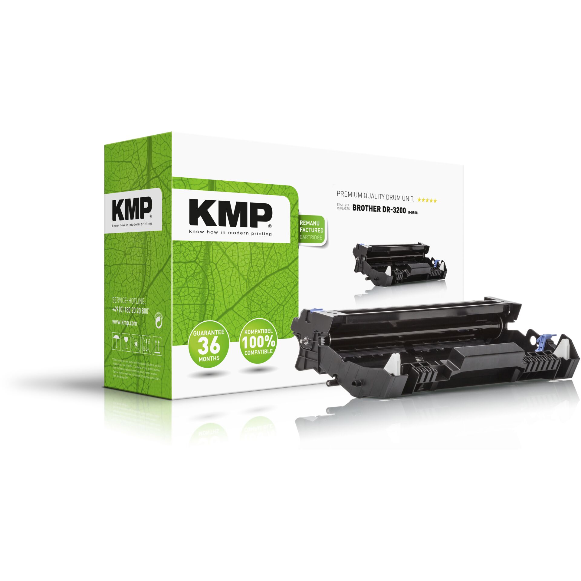KMP B-DR18 Drum Unit compatible with Brother DR-3200
