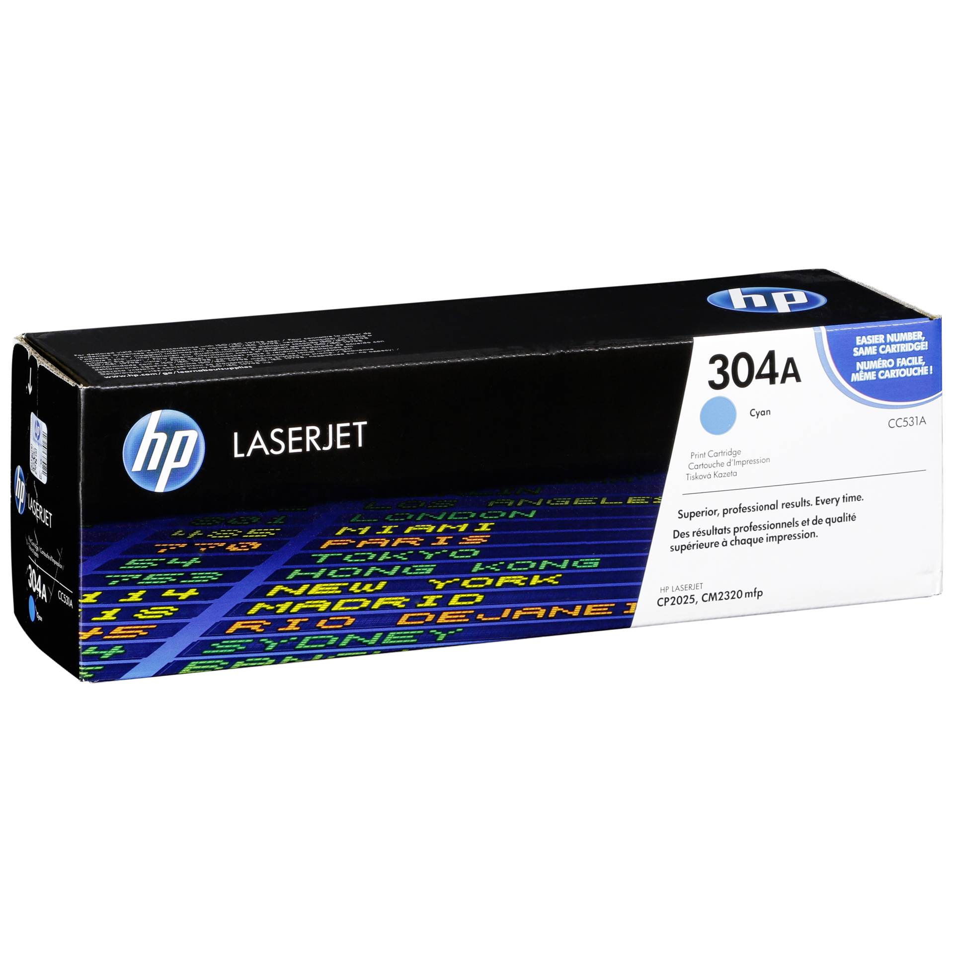 HP Toner CC 531 A cyan No. 304 A