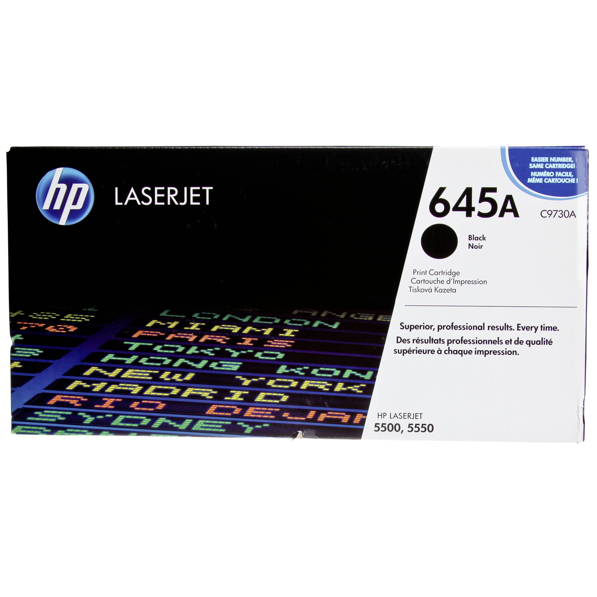 HP Toner C 9730 A black 645 A