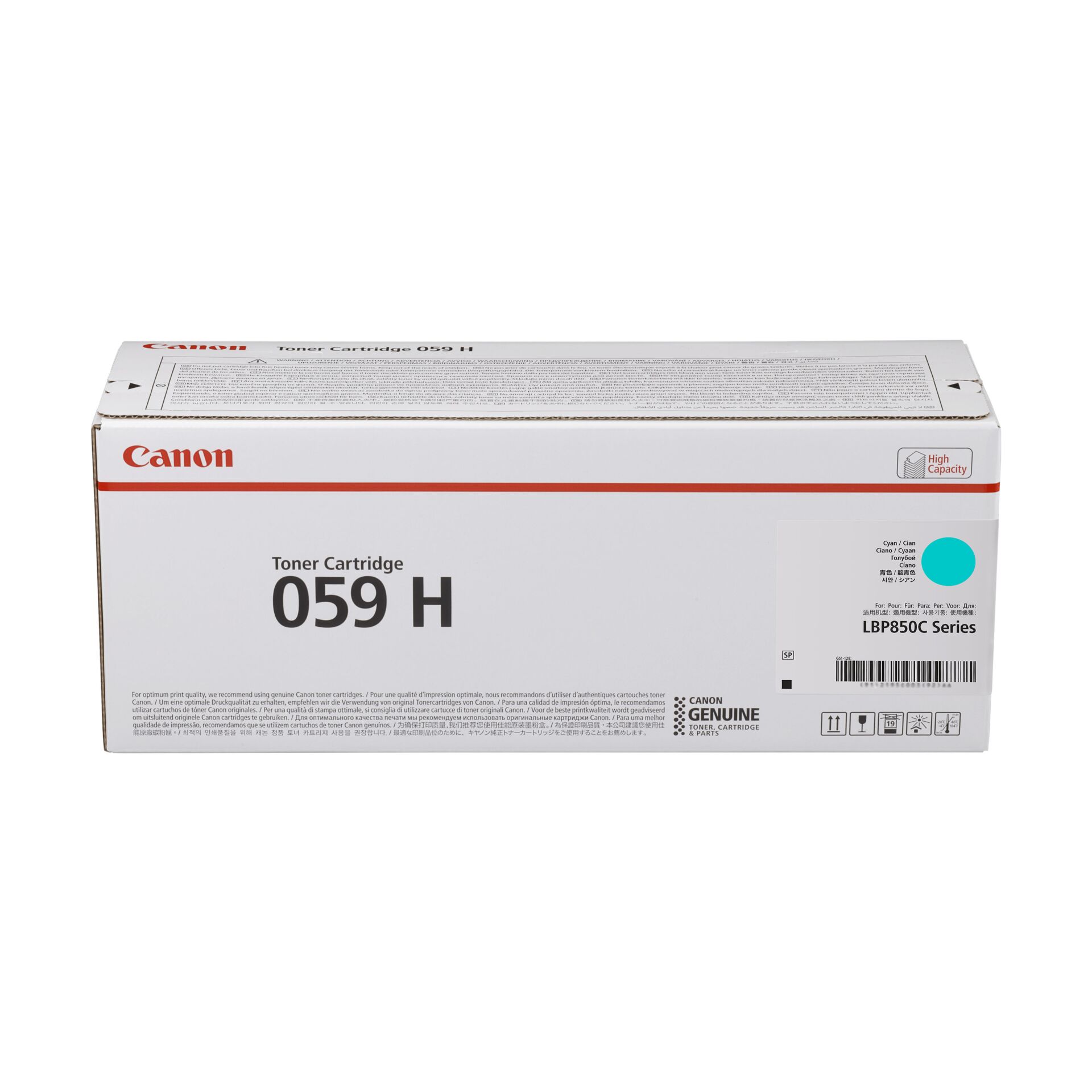 Canon Toner Cartridge 059 H C cyan