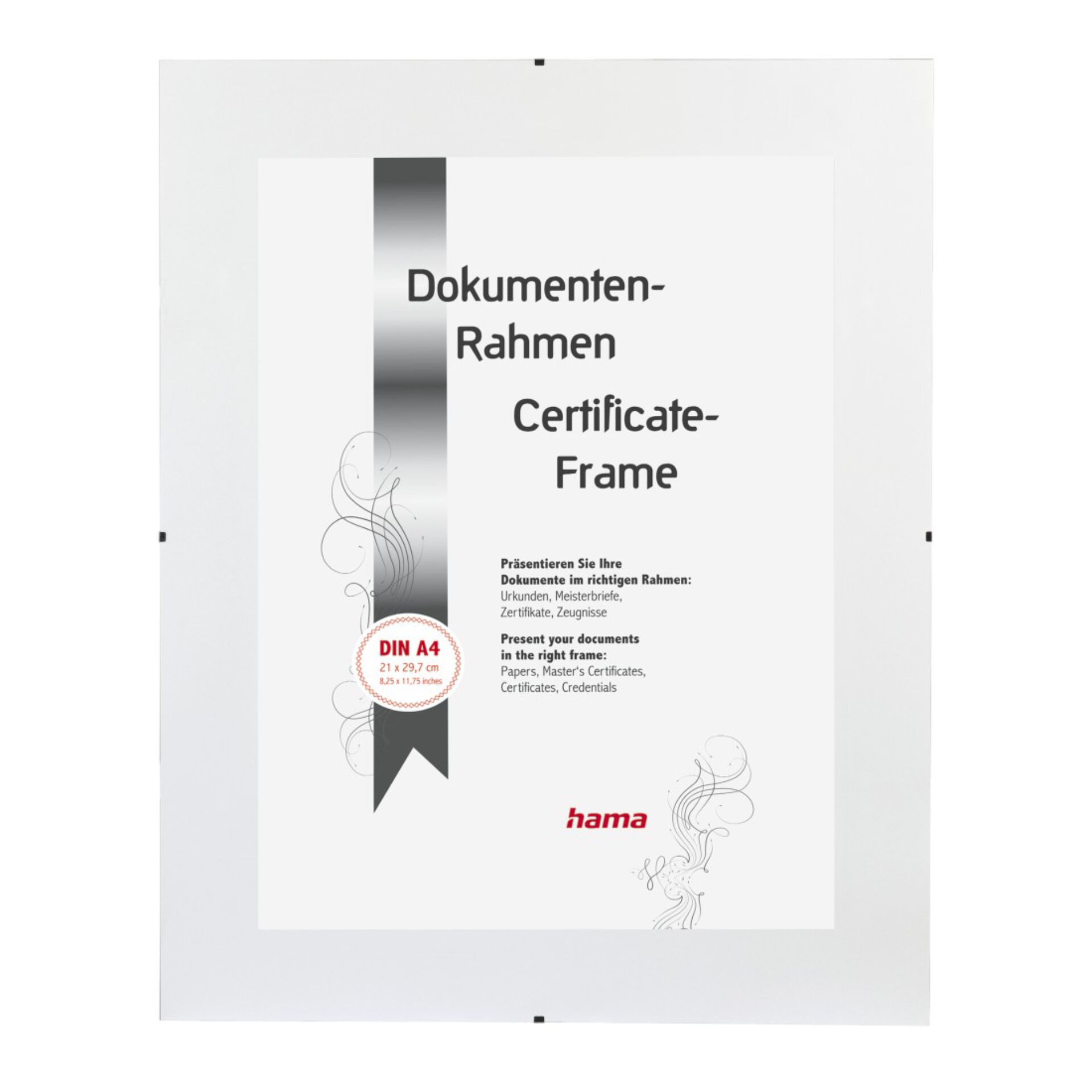 Hama Clip-Fix ARG 21x29,7 Frameless Picture Holder 63120