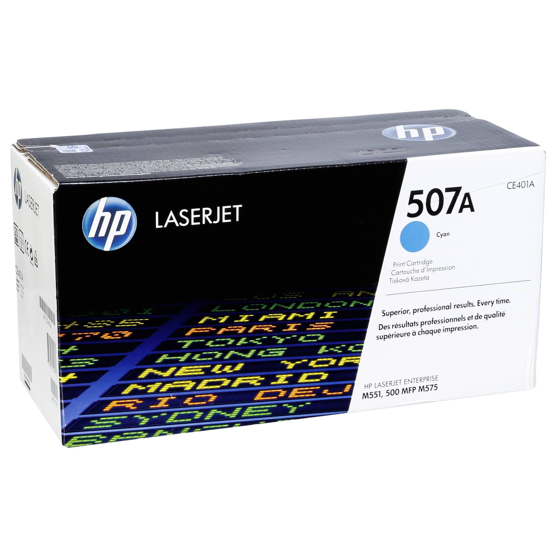 HP Toner CE 401 A cyan No. 507 A
