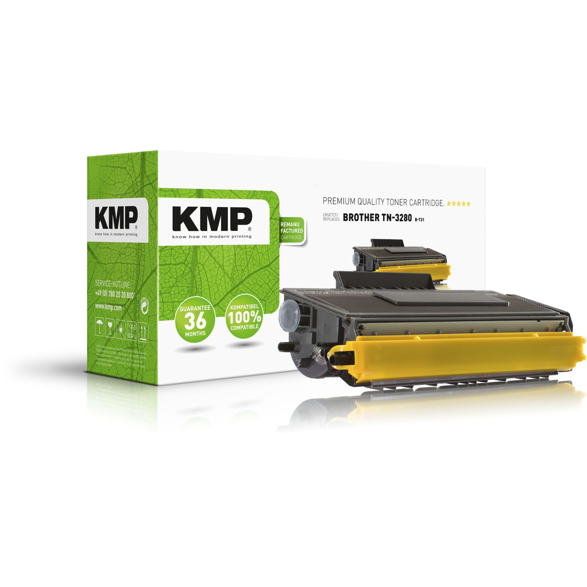 KMP B-T31 Toner black XXL compatible with Brother TN-3280