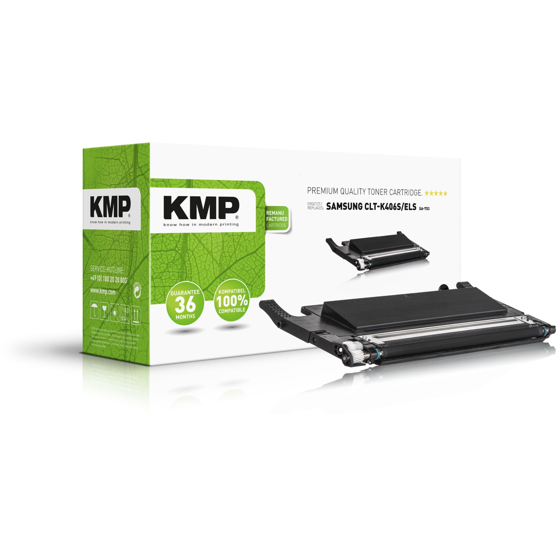 KMP SA-T53 Toner black compatible to Samsung CLT-K406S