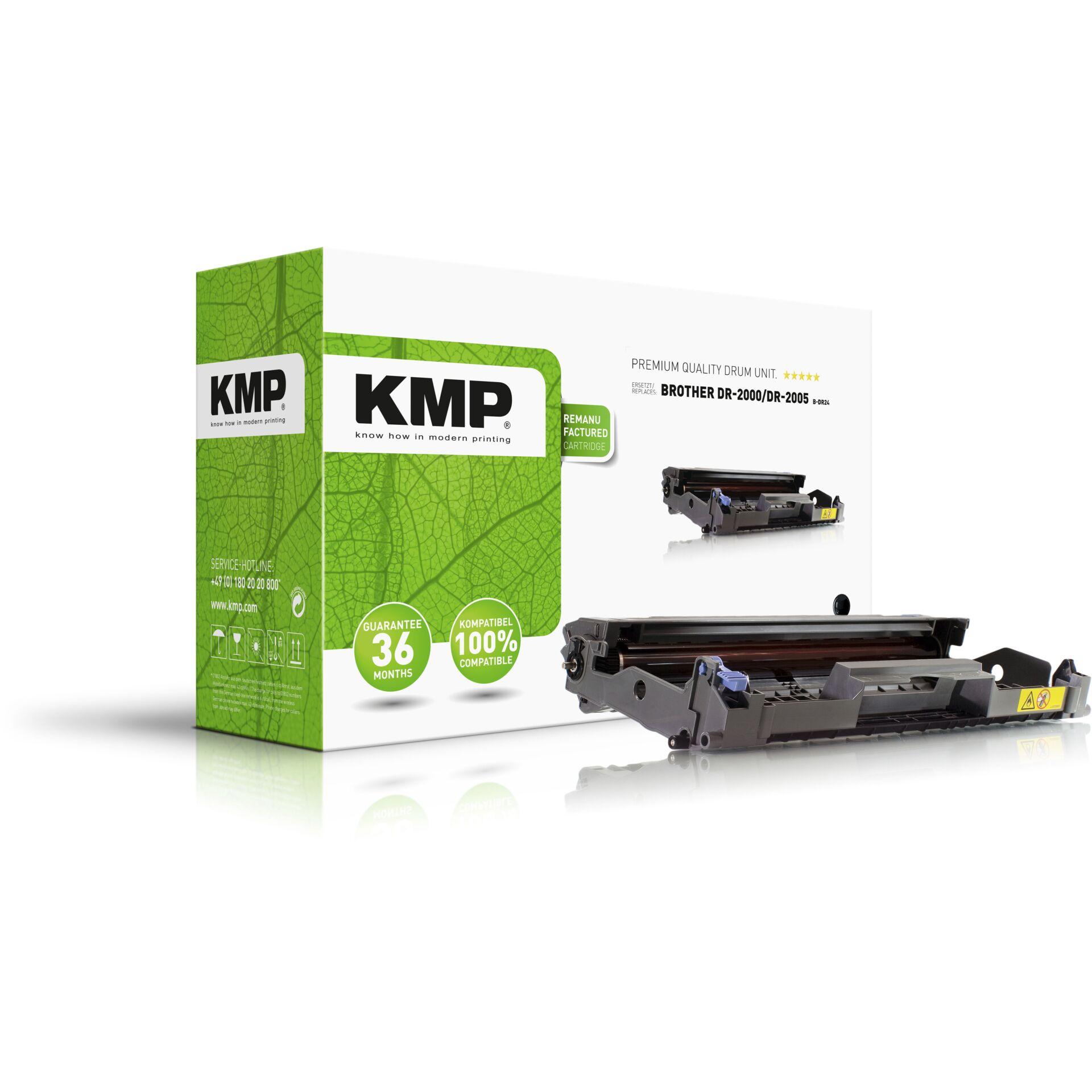 KMP B-DR24 Drum Unit comp. w. Brother DR-2000/DR-2005