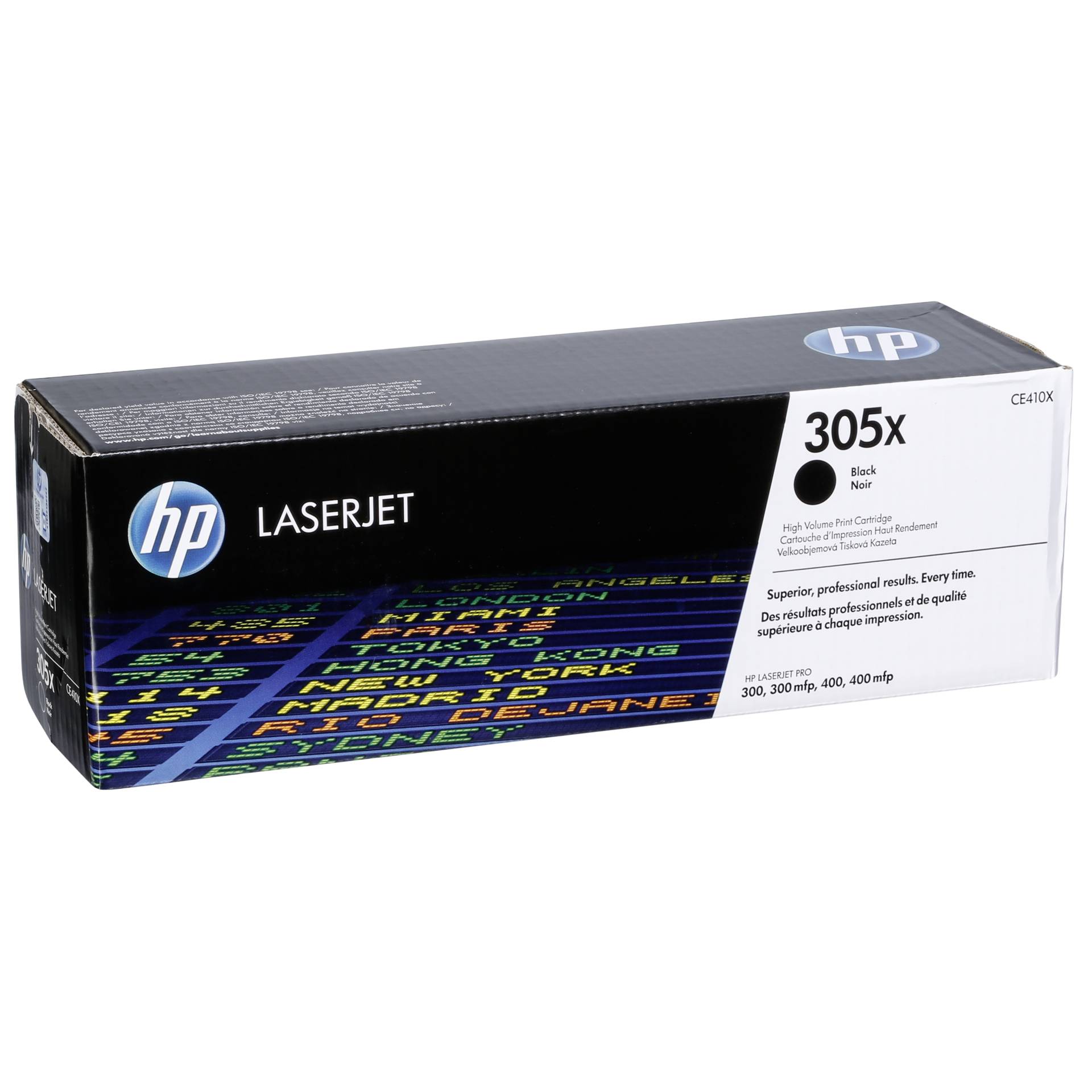 HP Toner CE 410 X black No. 305 X
