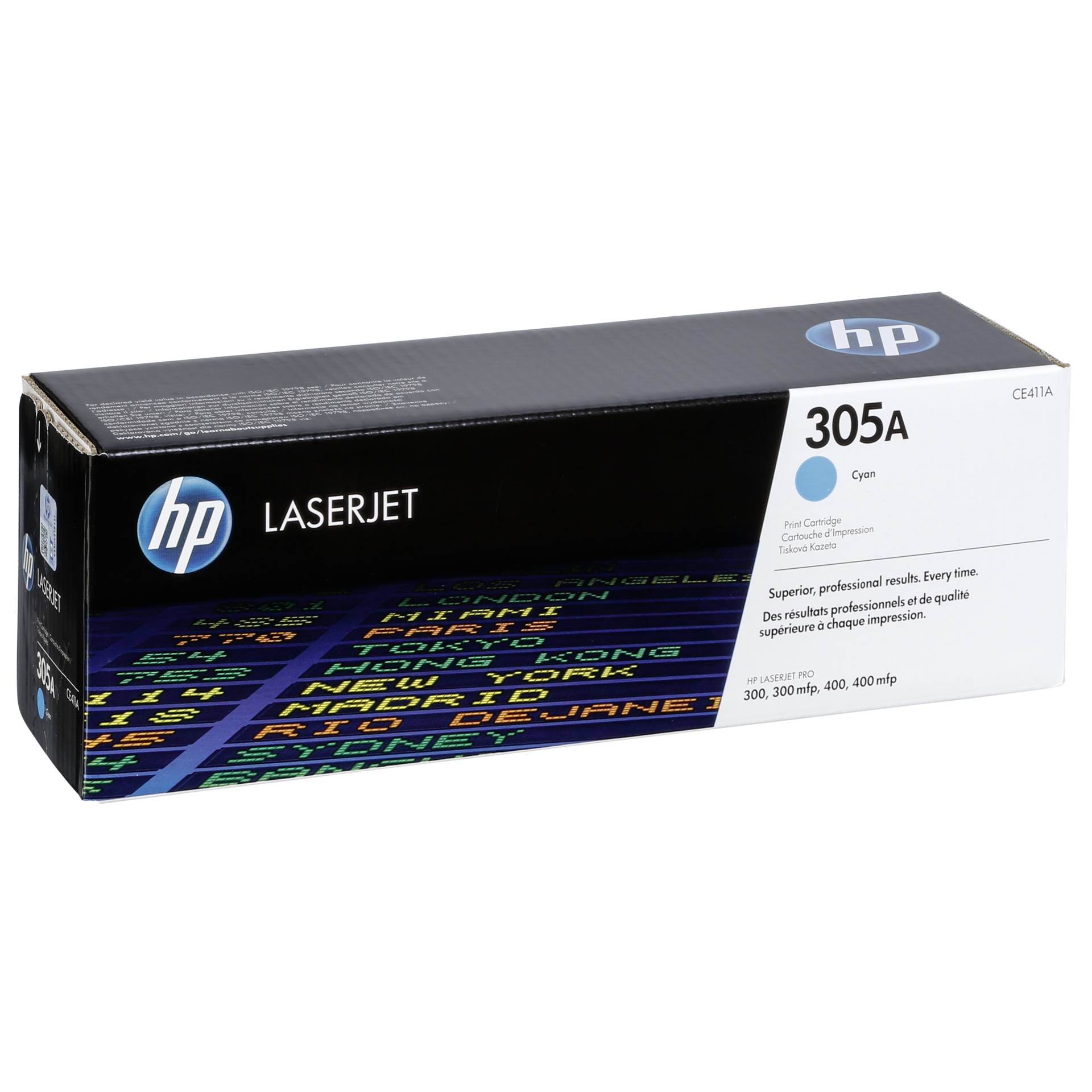 HP Toner CE 411 A cyan No. 305 A