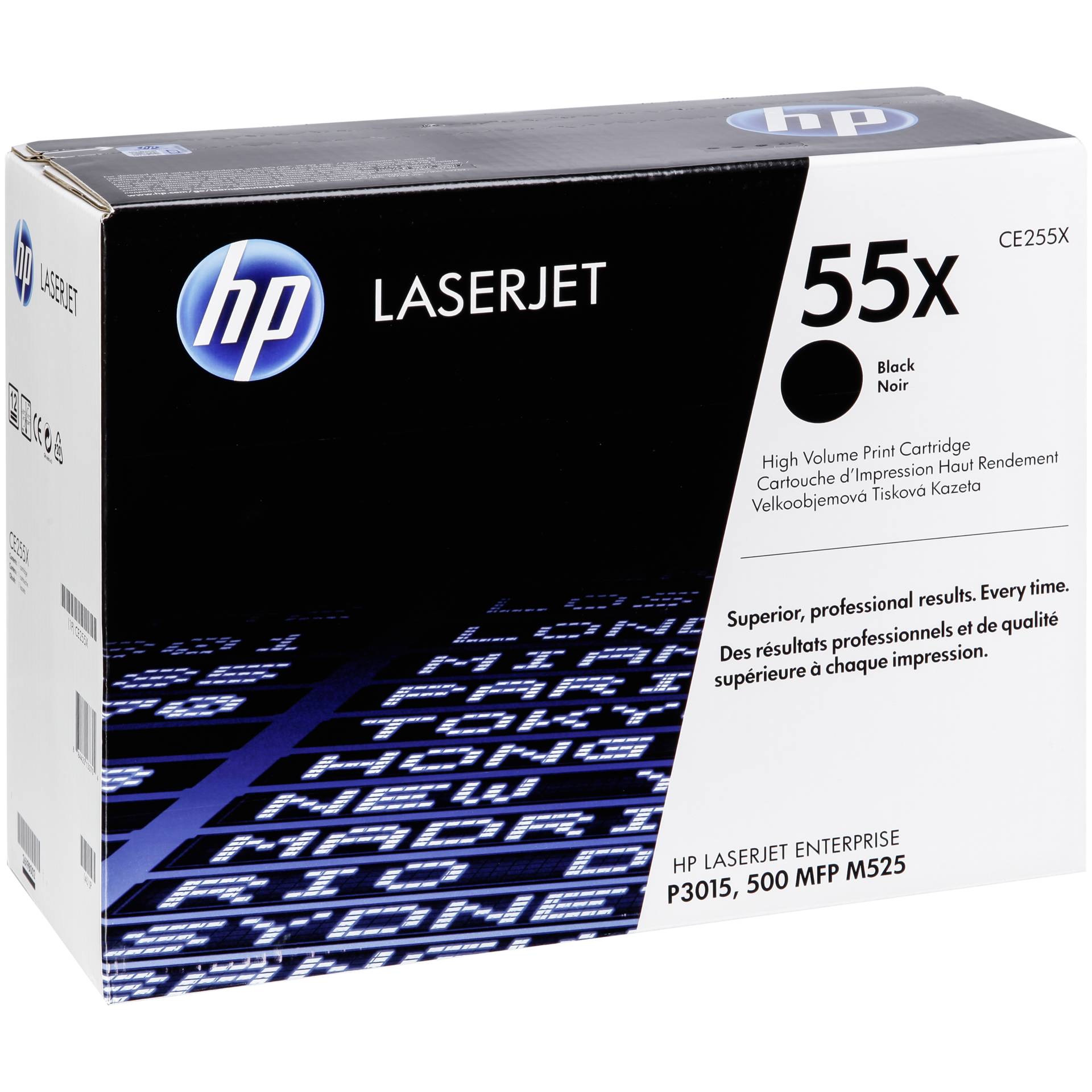 HP Toner CE 255 X black 55 X