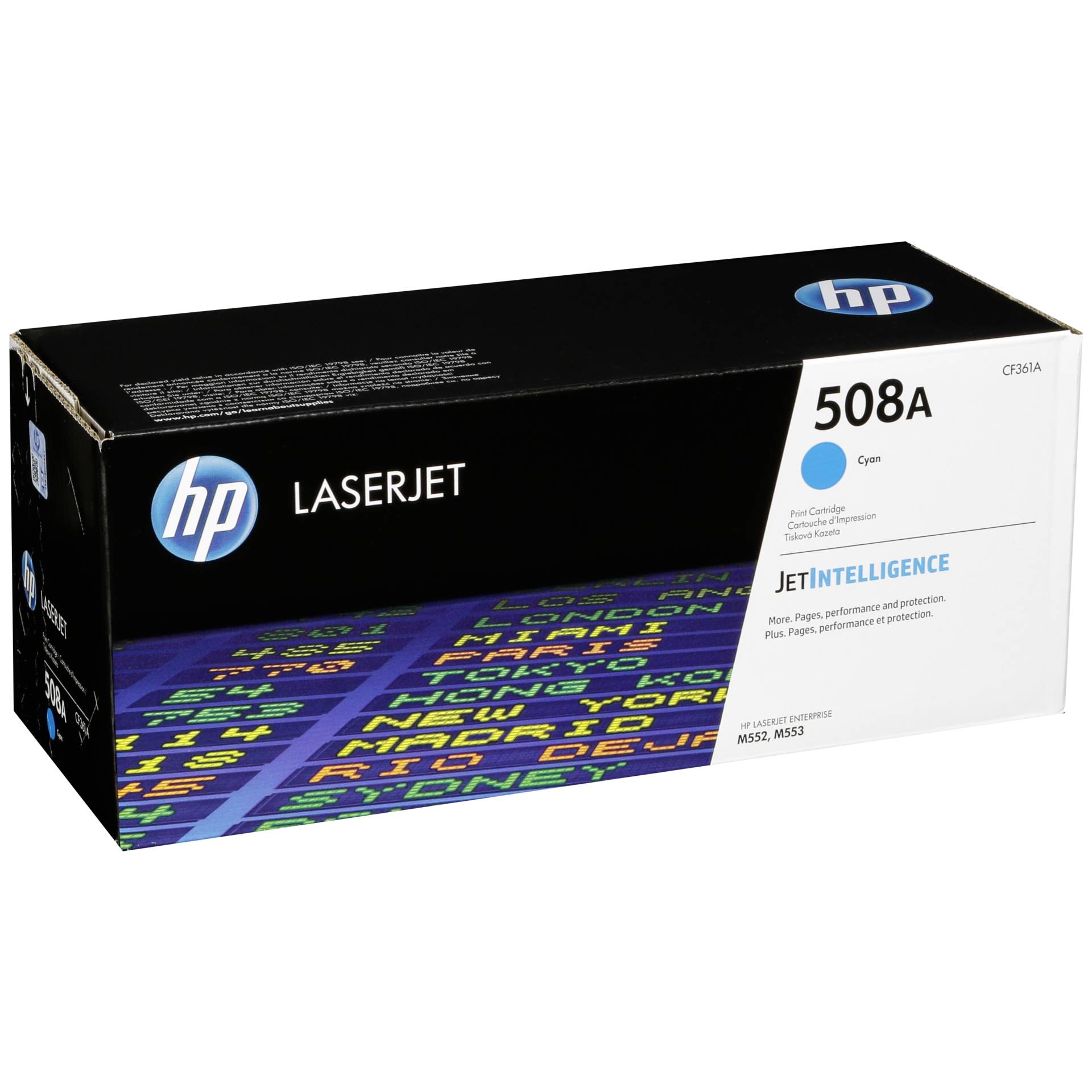 HP Toner CF 361 A cyan No. 508 A