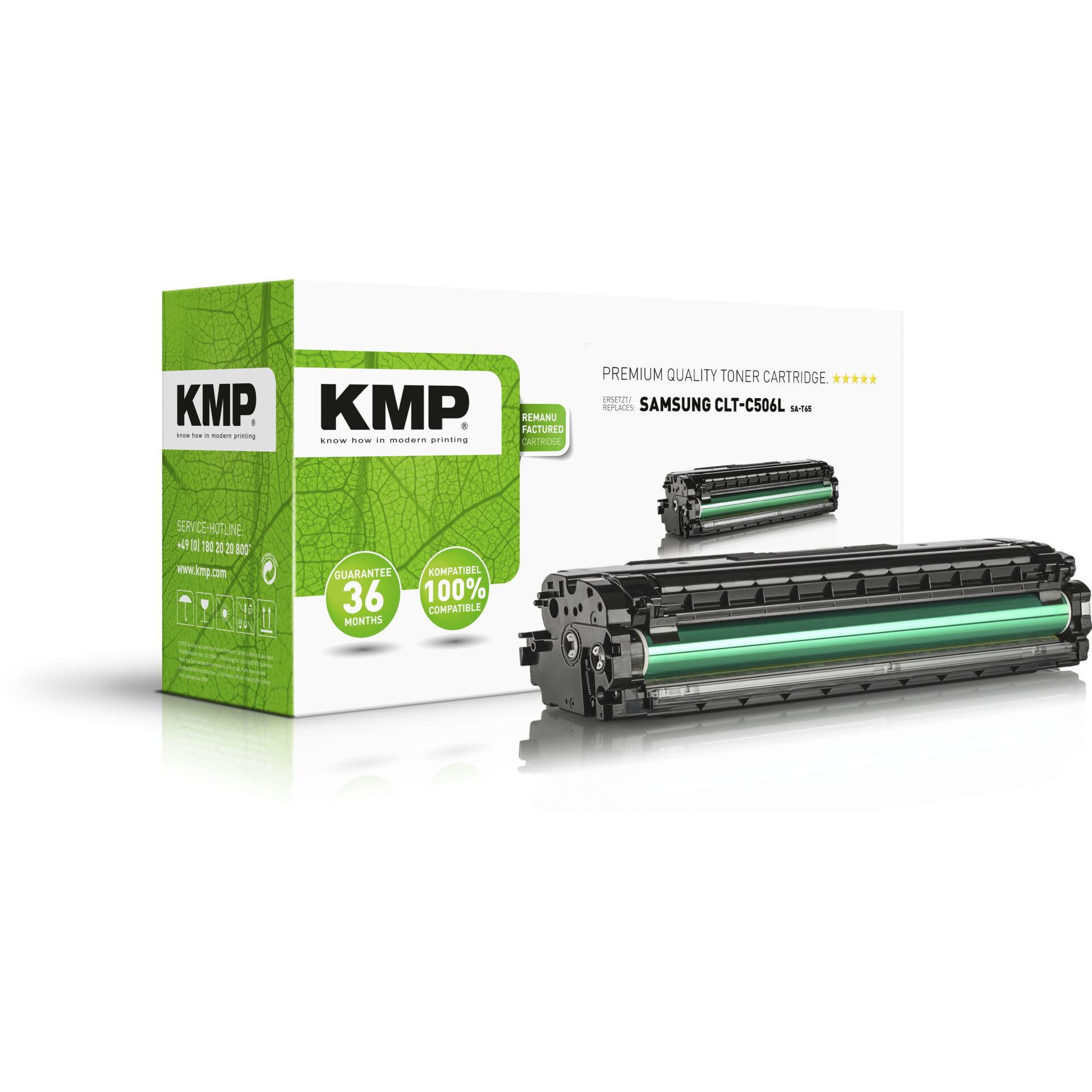 KMP SA-T65 Toner cyan compatible mit Samsung CLT-C506L