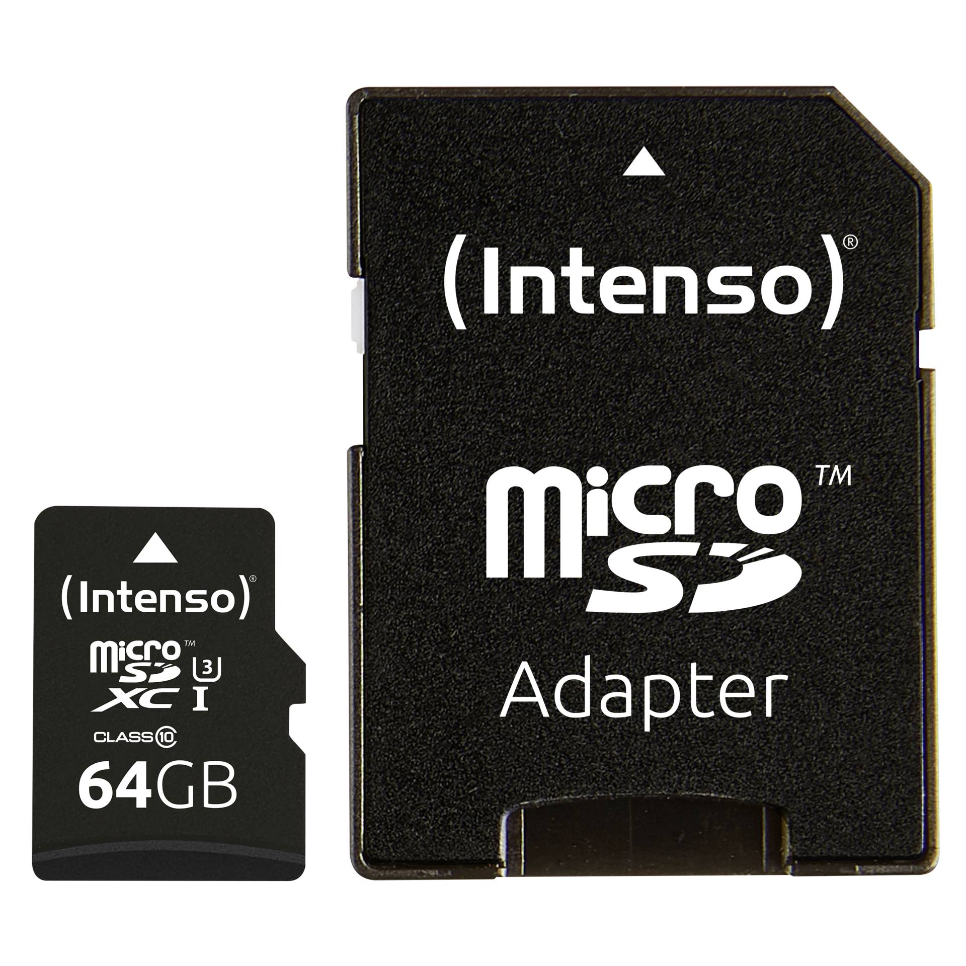 Intenso microSDXC 64GB C10 UHS-I Professional + Adapter