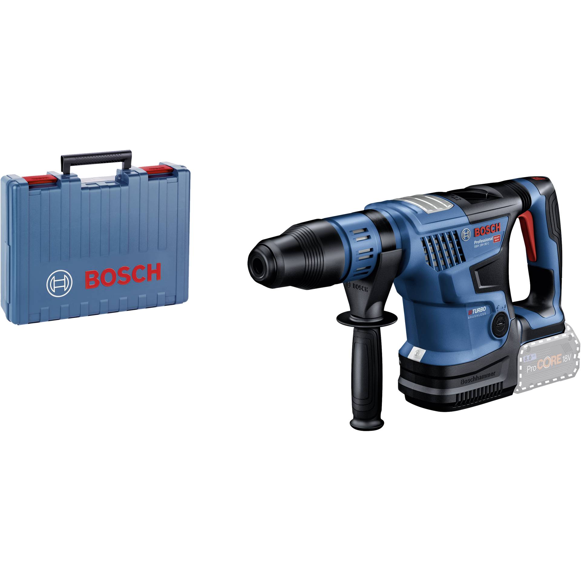 Bosch GBH 18V-36 C Cordless Combi Drill