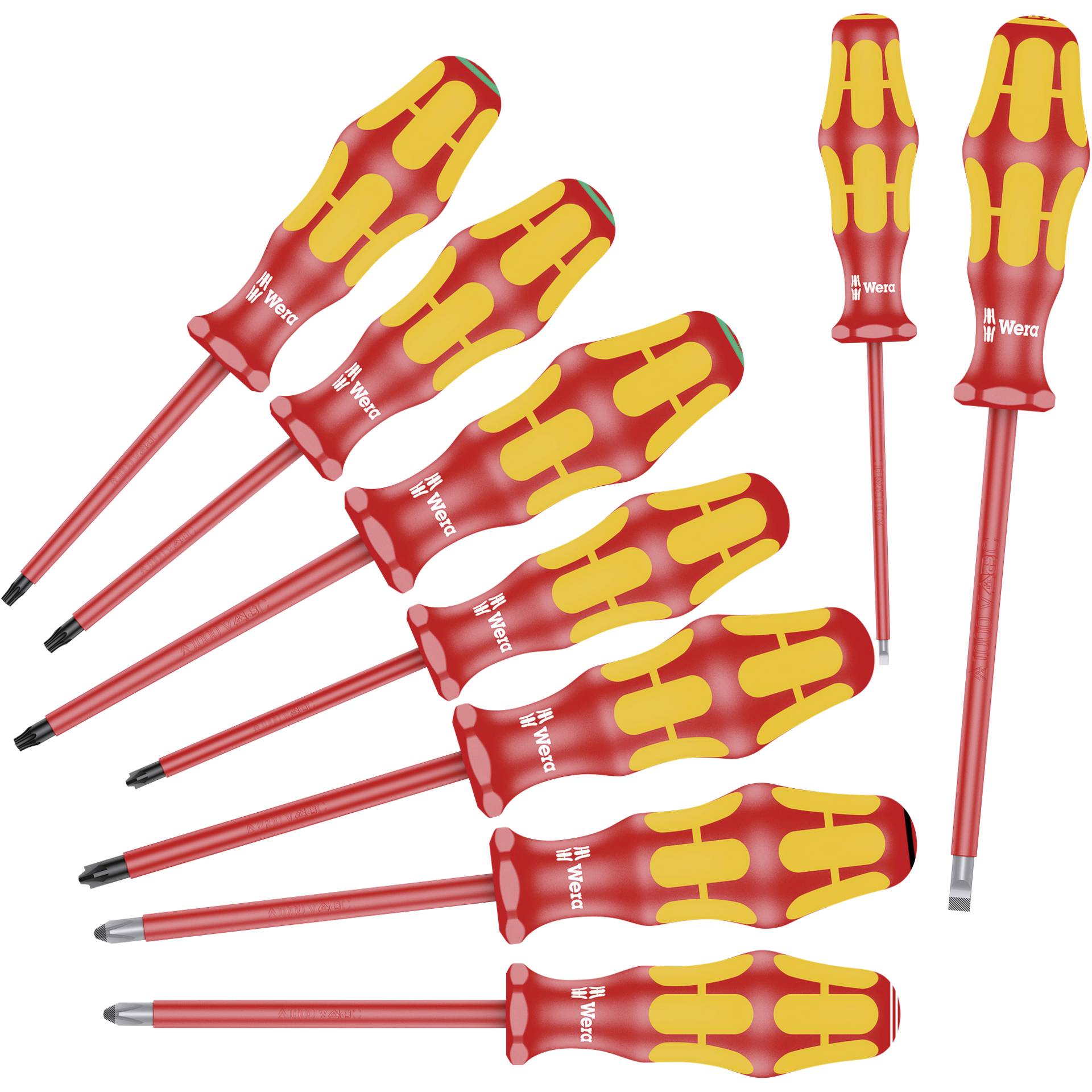 WERA 160 i/162 i/167 i/9 screwdriver set Kraftform