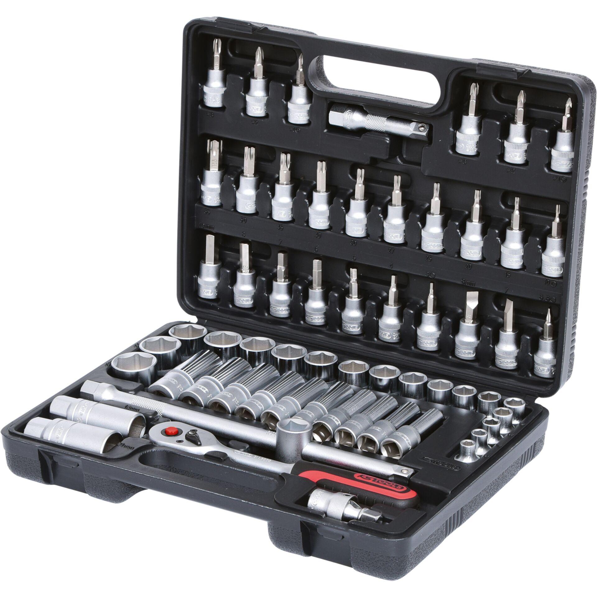 KS Tools 3/8 Socket Wrench-Set 61-pieces 911.0661