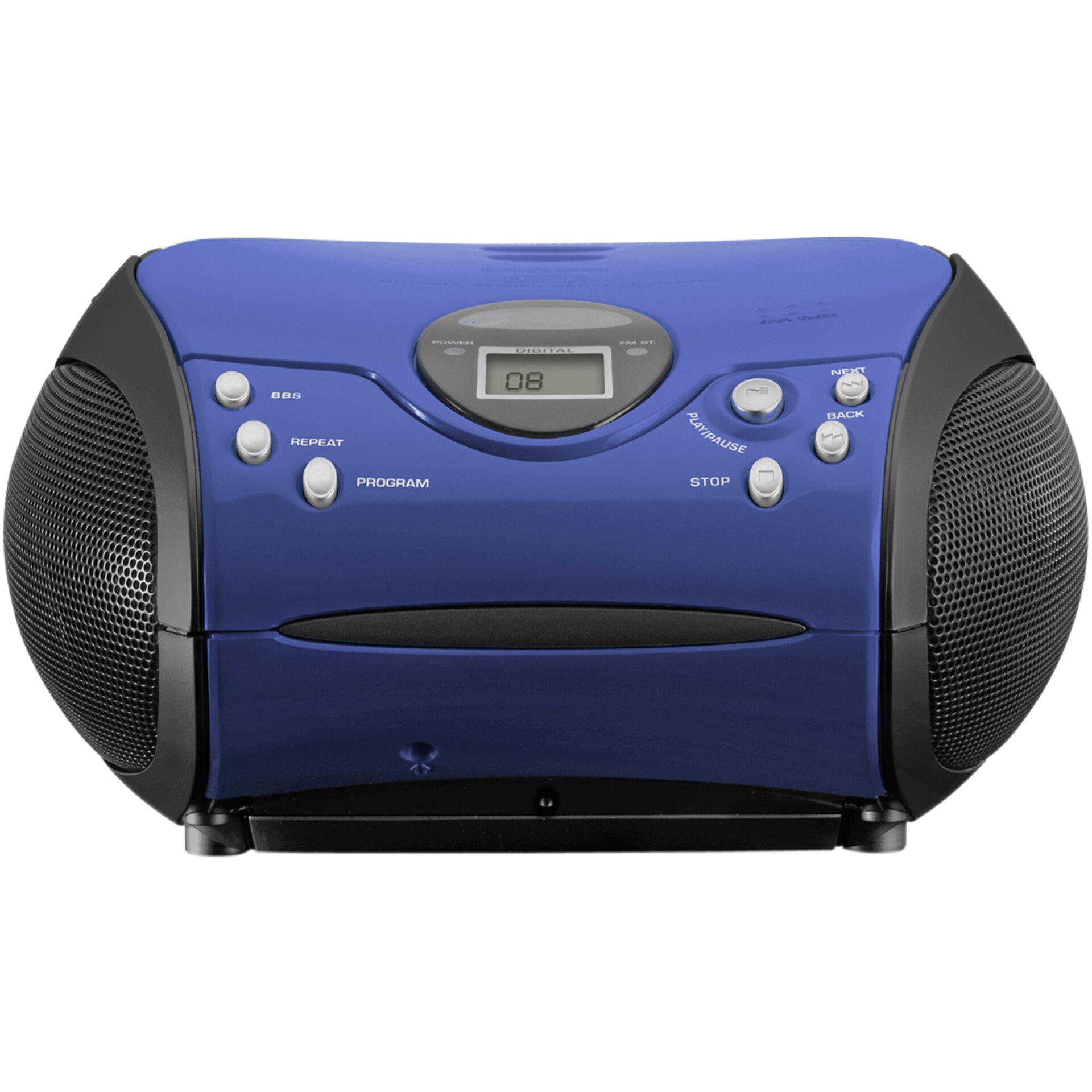 Lenco SCD-24 blue/black
