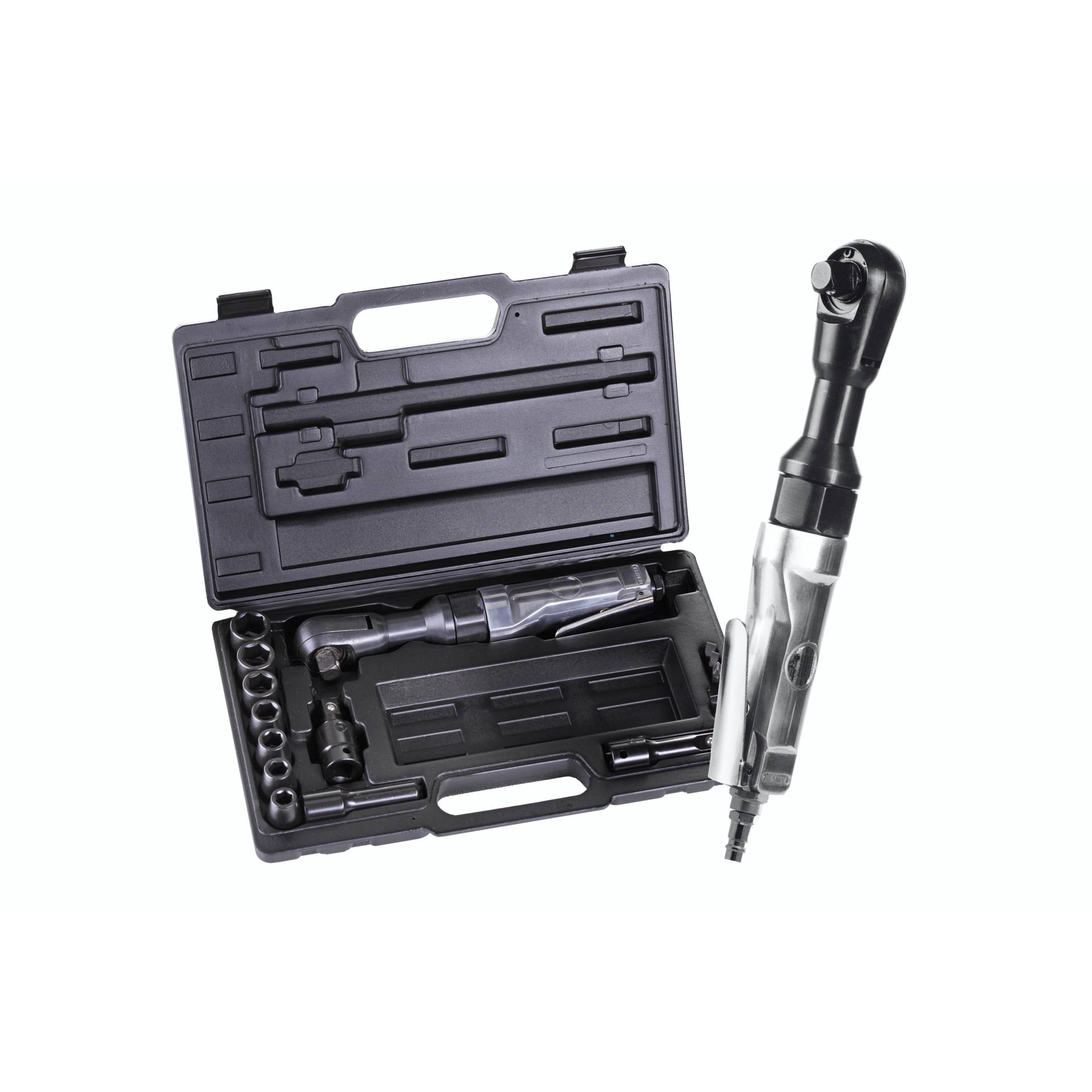 Aerotec 1/2 inch ratchet set in case