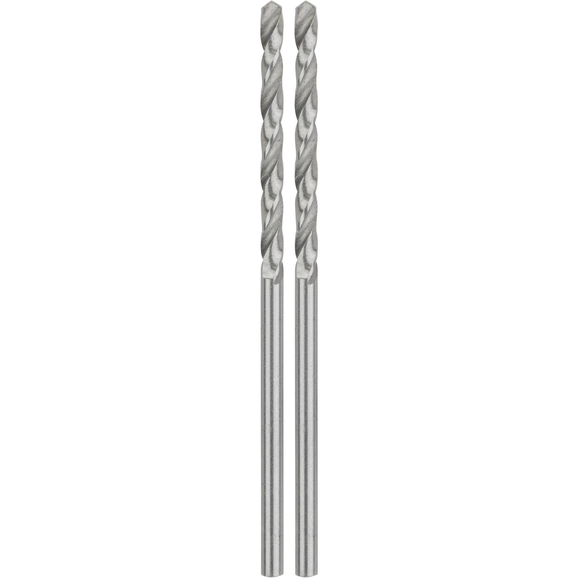 Bosch 2 Metal Drill Bits HSS-G 2,0x24x49mm