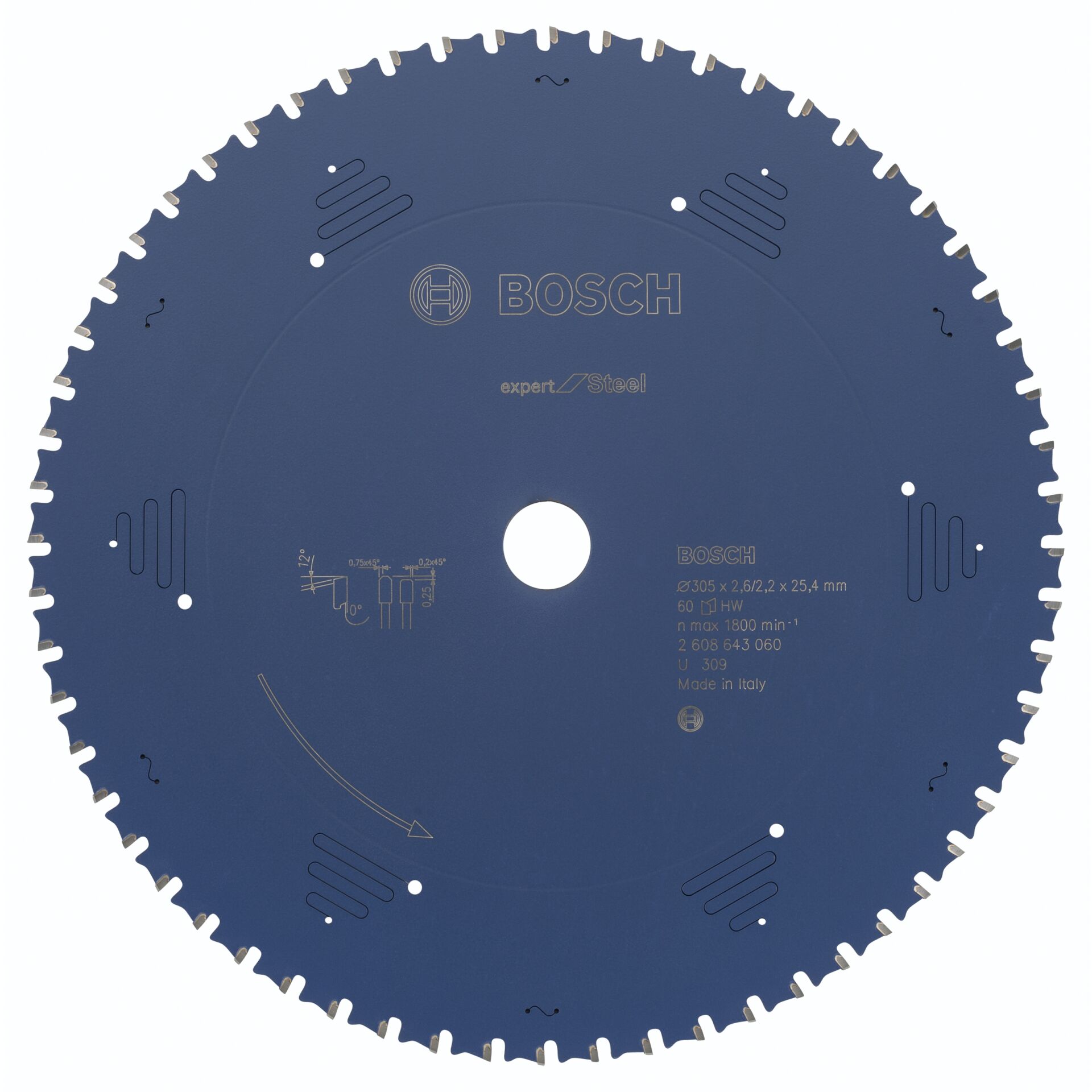 Bosch Circ. Saw Blade EX SL B 305x25,4-60