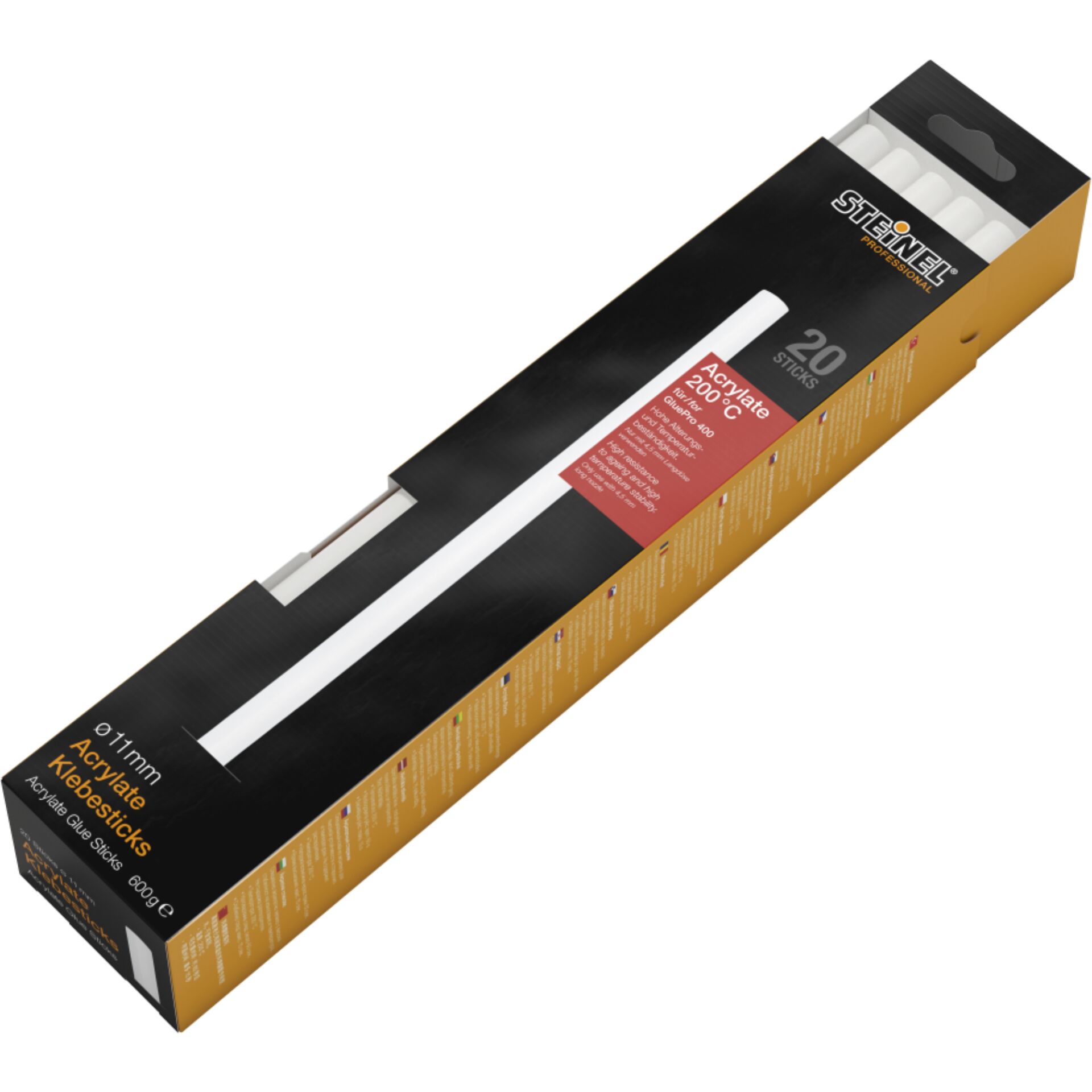 1x20 Steinel Glue Sticks 11mm Acrylate 600G