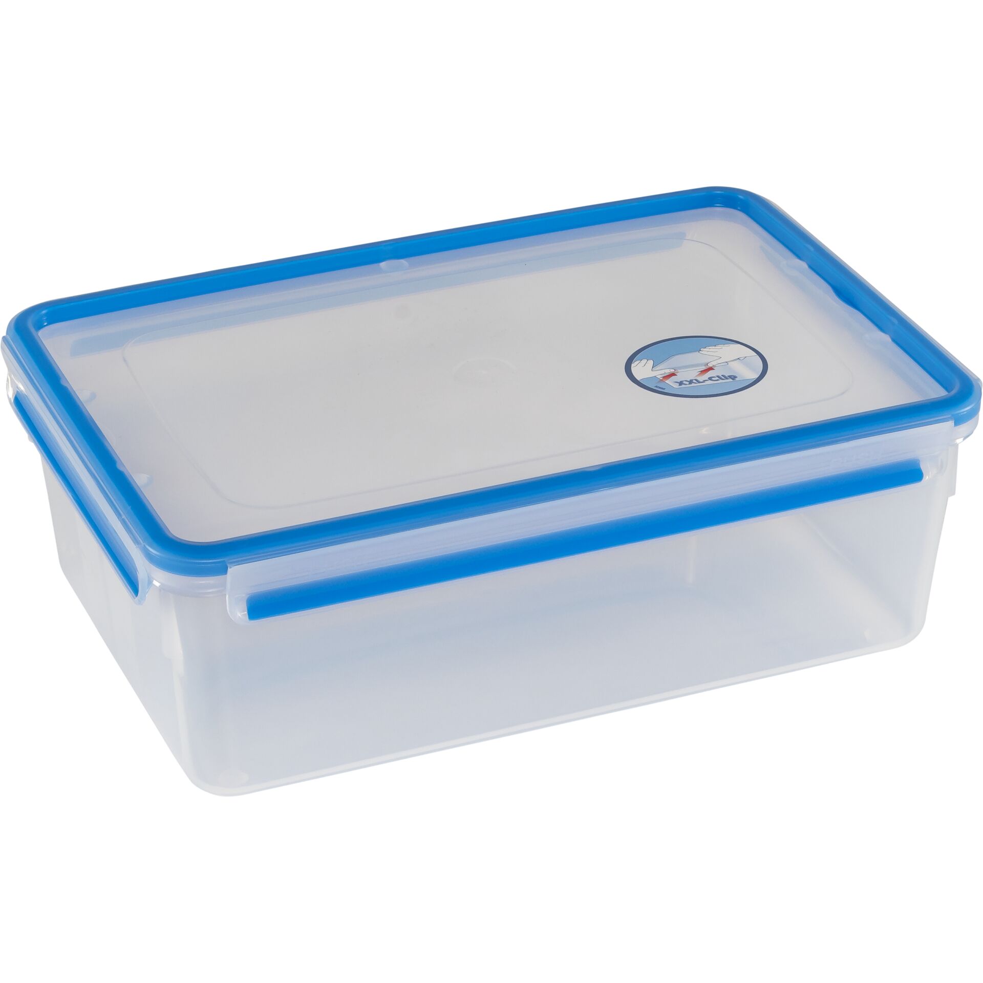 Emsa Clip&Close Food Storage Container 5.5 L, blue