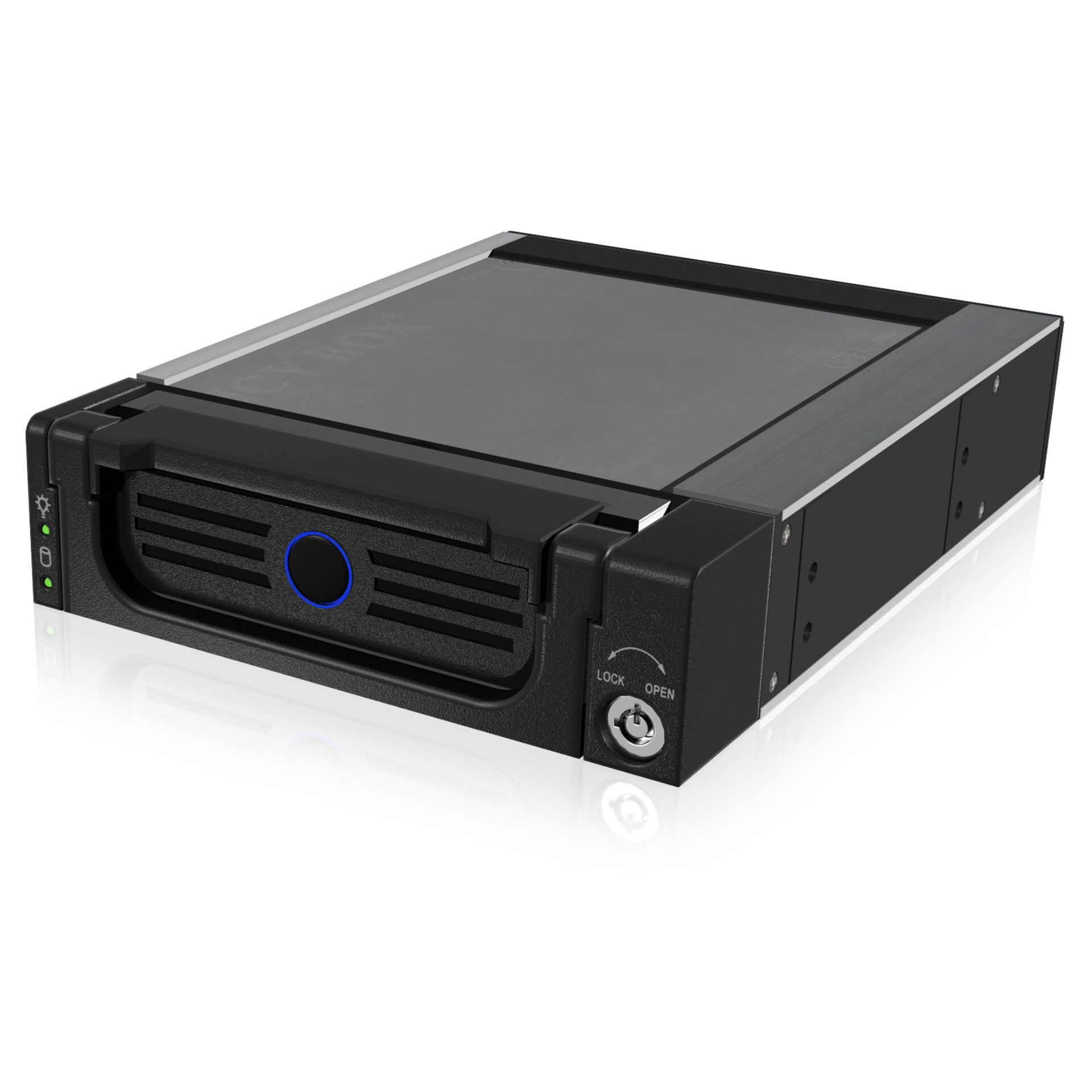 ICY BOX IB-138SK-B-II Mobile Rack for 3,5 HDD SATA
