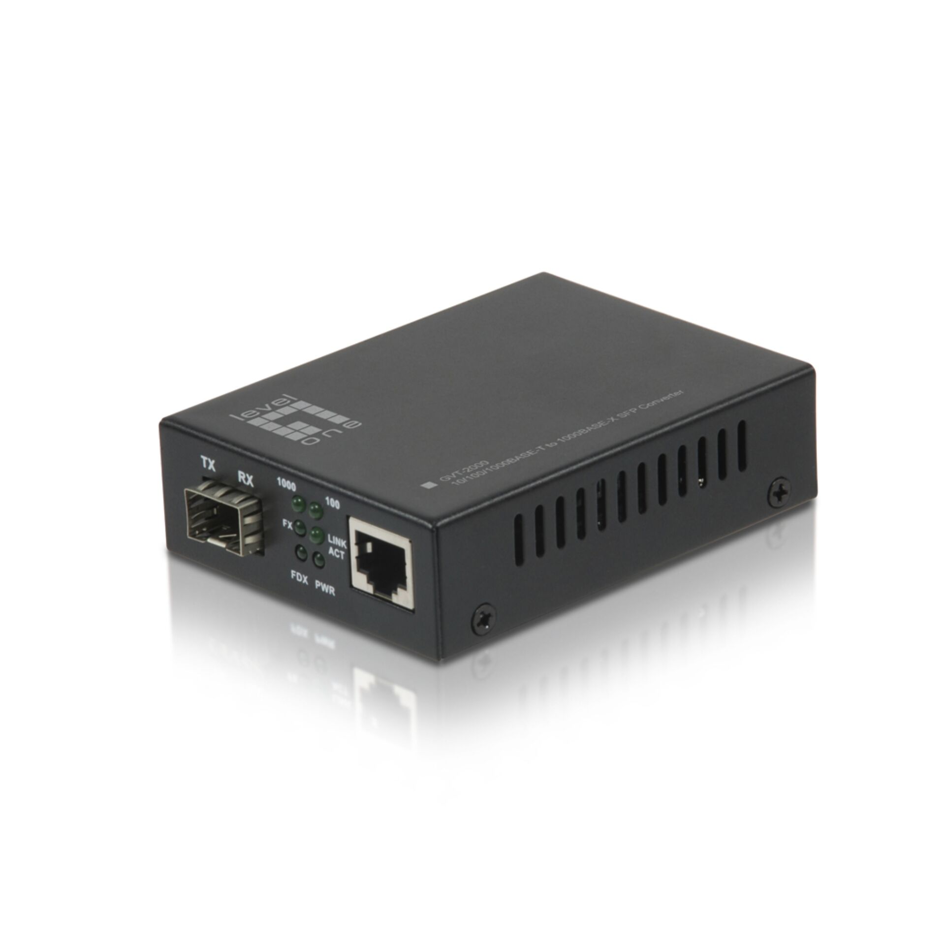Level One GVT-2000 RJ45 SFP Gb Media Converter