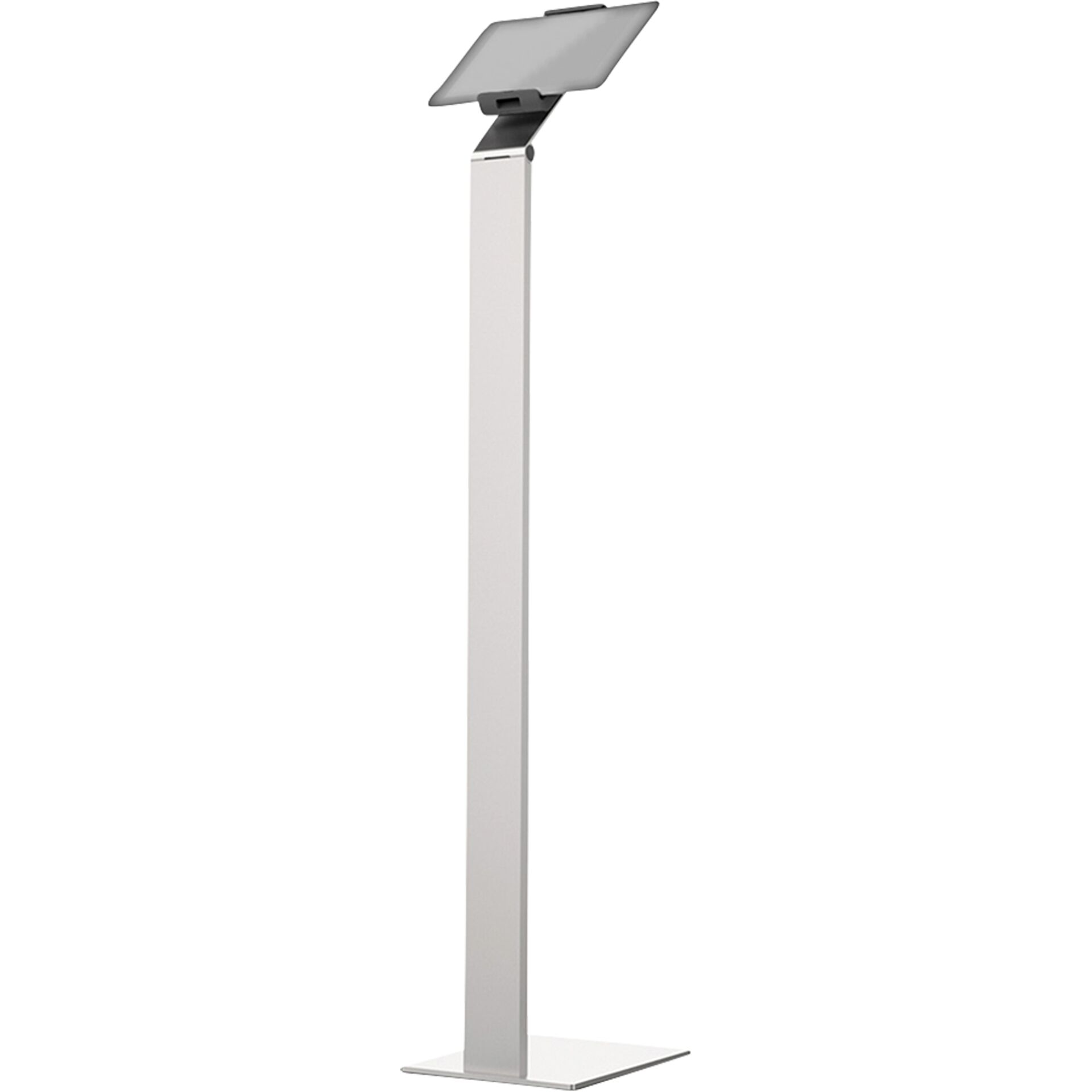 Durable Tablet Holder FLOOR metallic silver 8932-23
