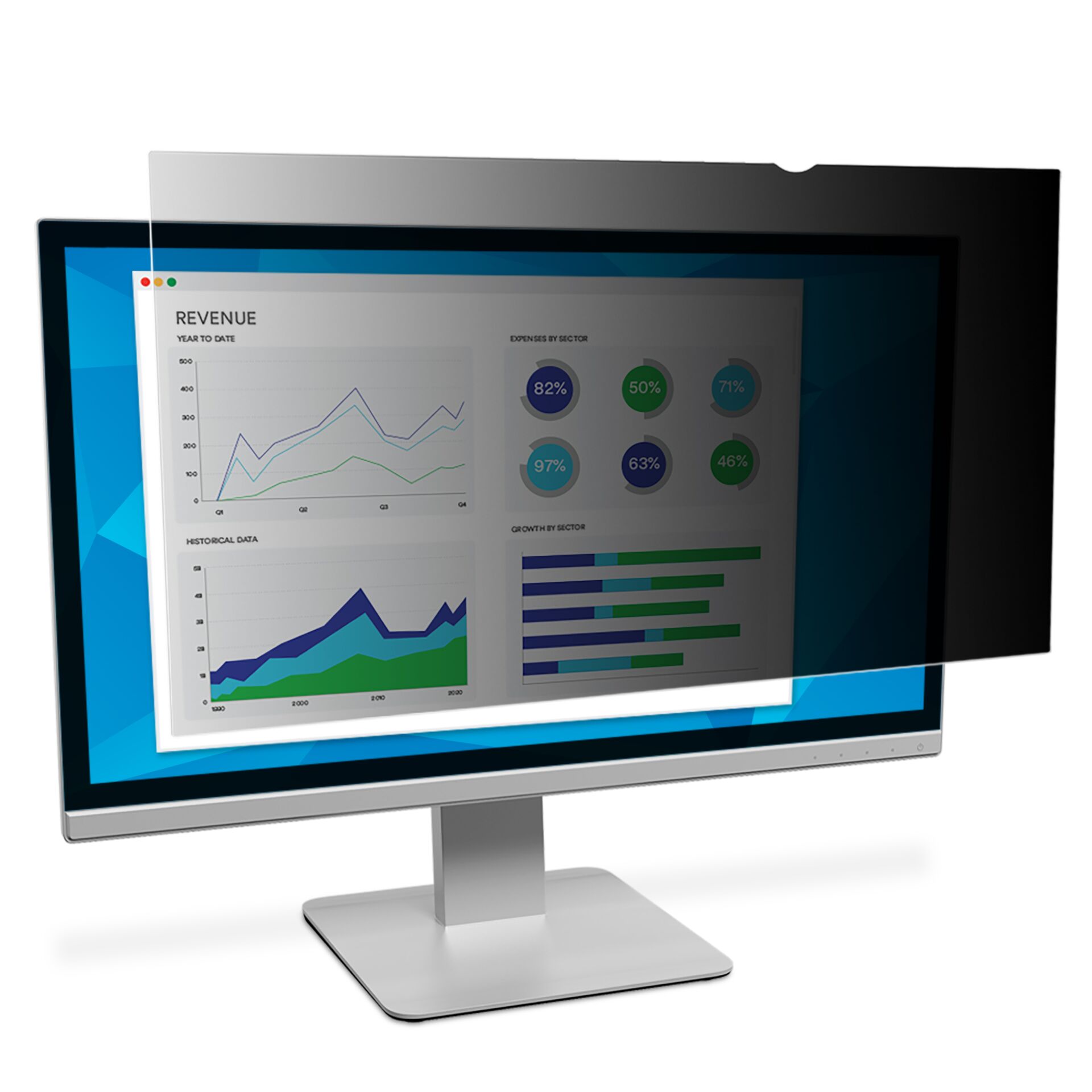 3M PF340W2E Privacy Filter Standard for 34 Monitor 21:9