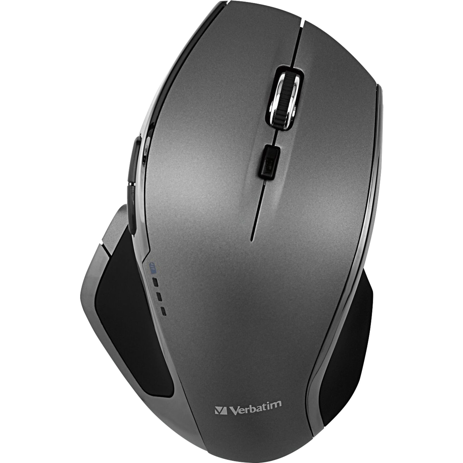 Verbatim Wireless Desktop Mouse Deluxe 8 Button Blue LED 49041